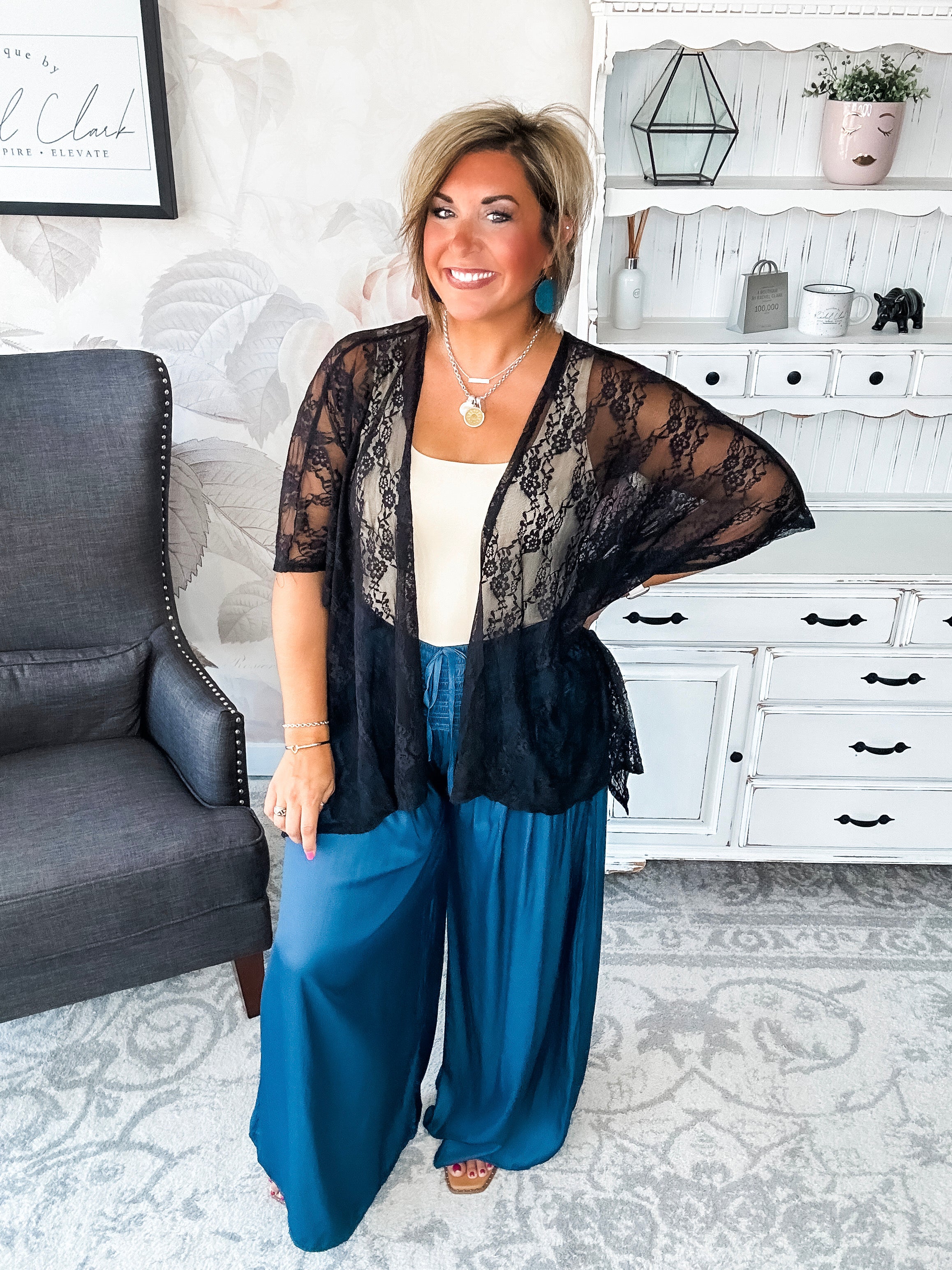 Natural Obsession Kimono - Black