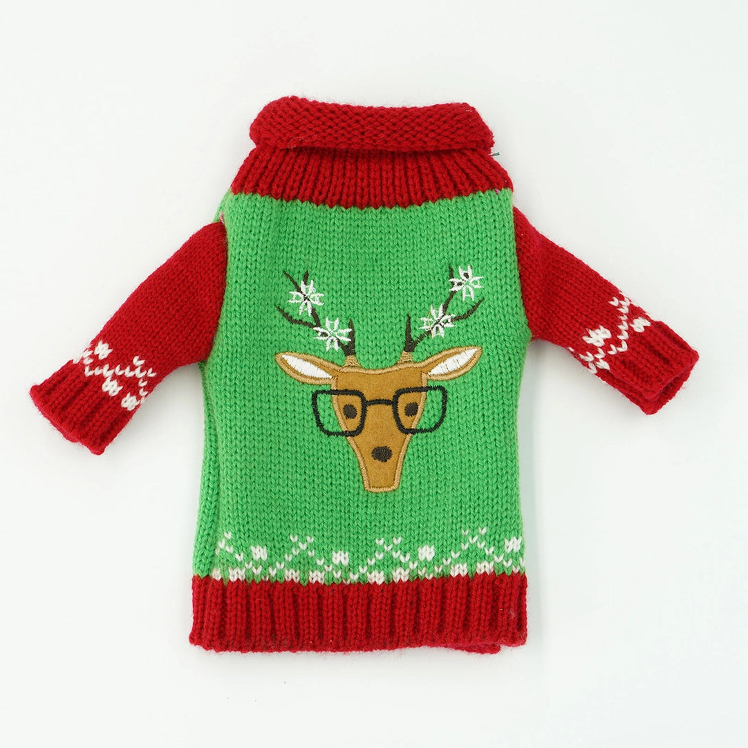 Uncle Bob's Ugly Sweater Knitted Wine Bottle Sweaters