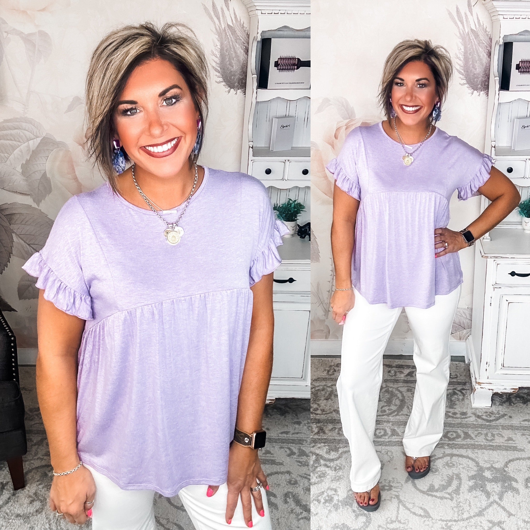 Moving On Babydoll Top