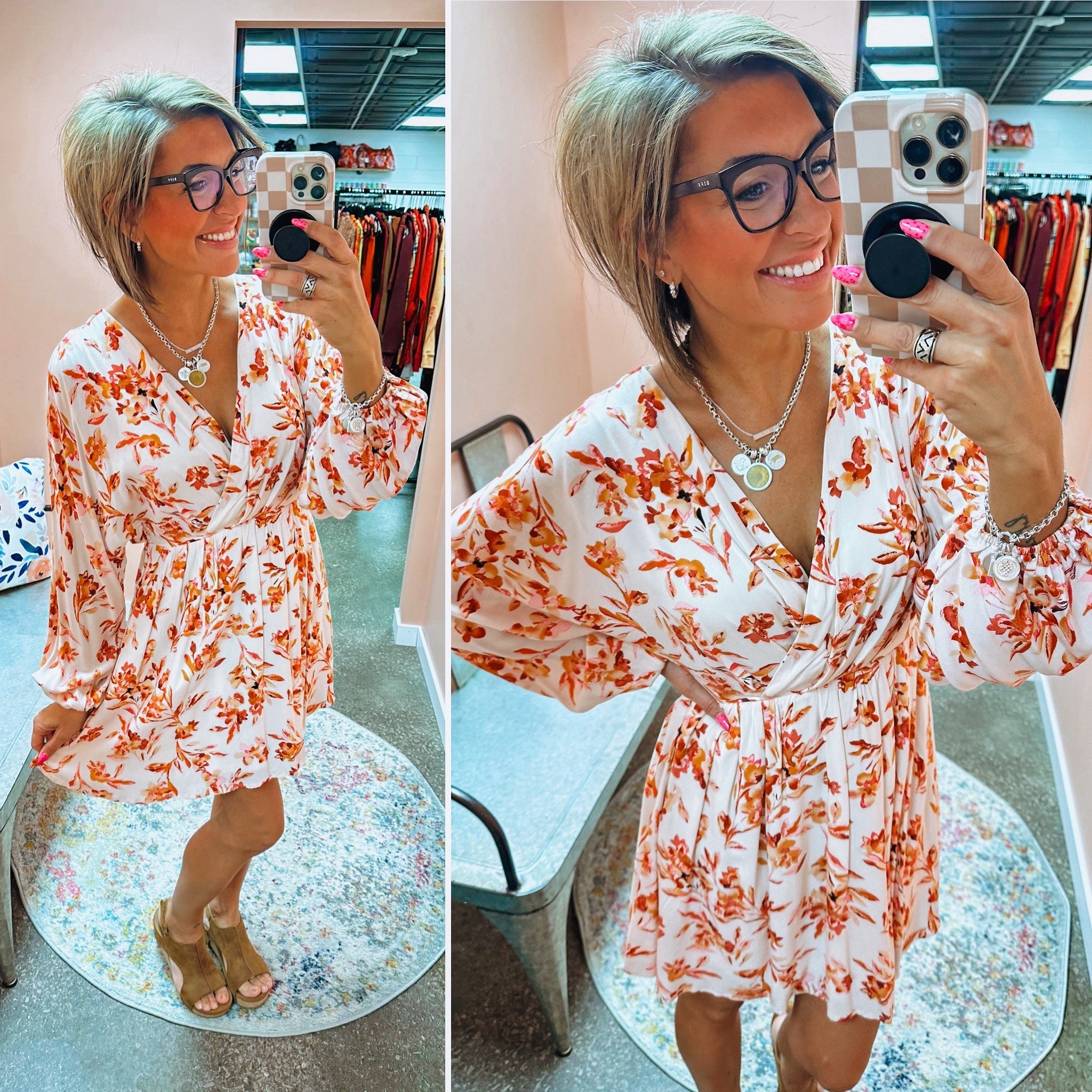 You've Got a Friend Floral Dress