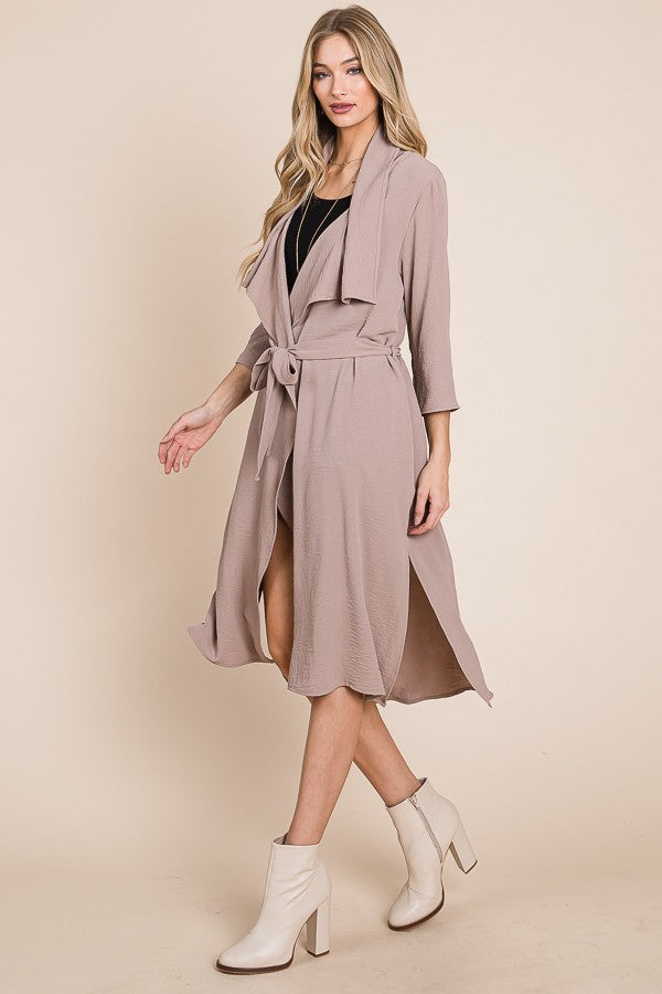 Feelings of Hope Draped Front Duster