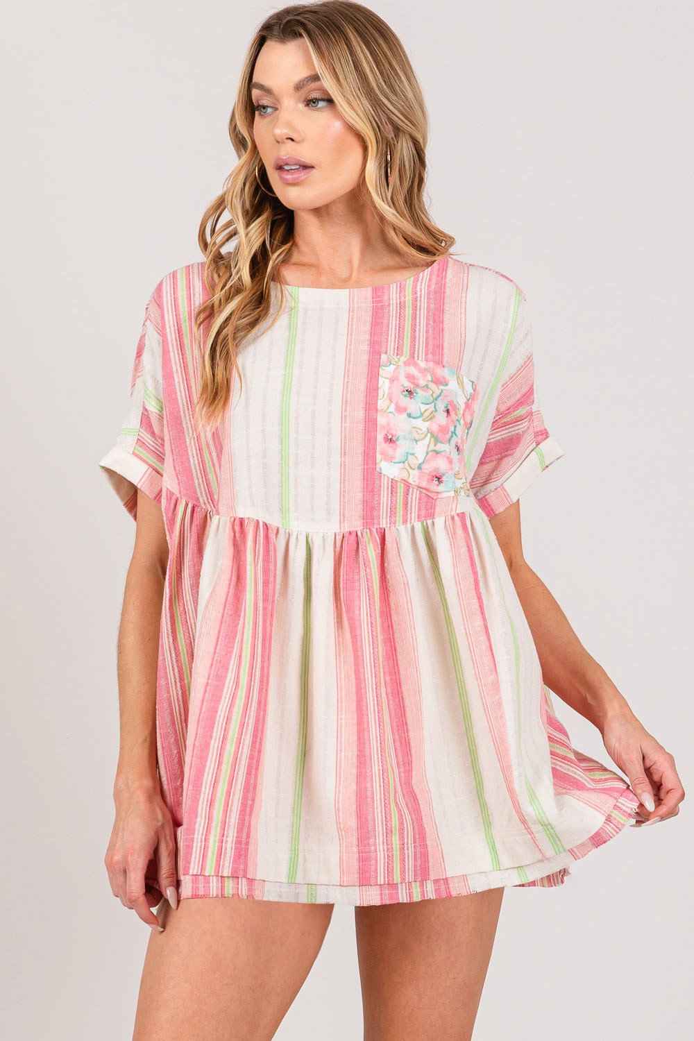 In My Mind Babydoll Top