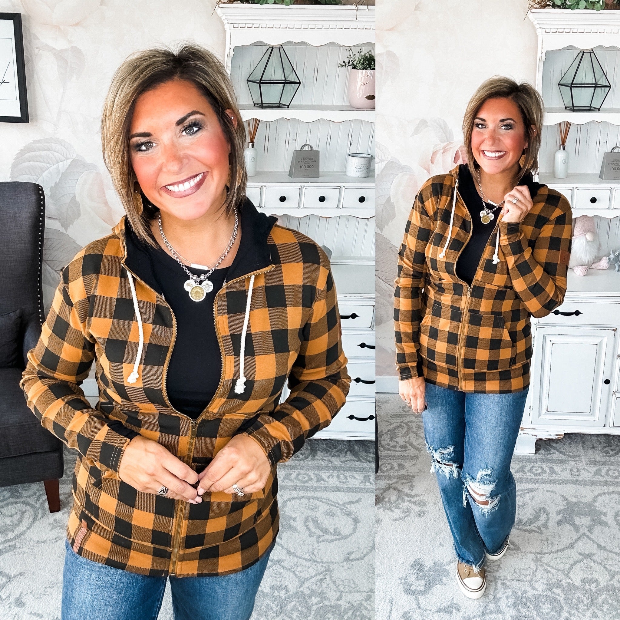 Ampersand Avenue Fullzip Sweatshirt Out of the Woods