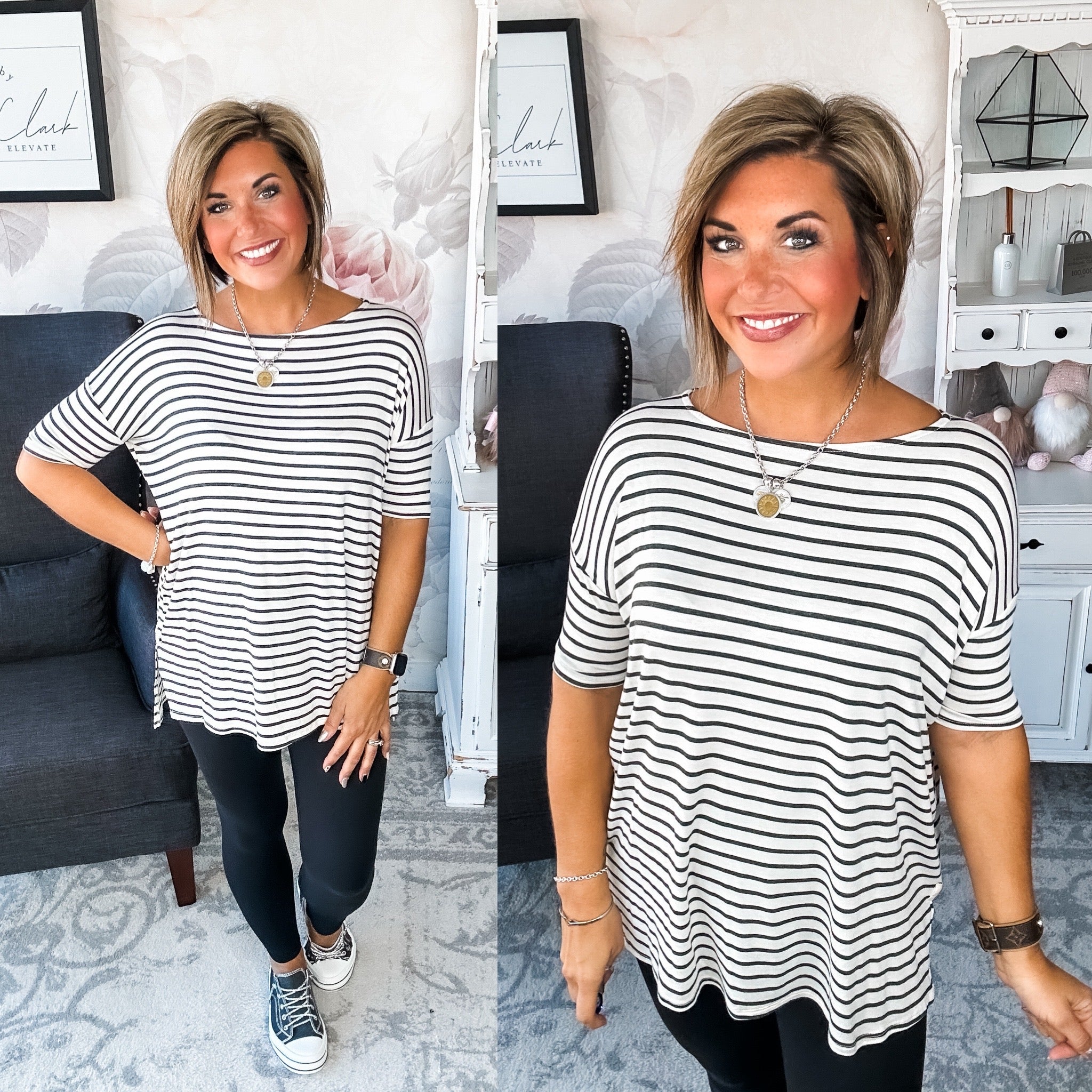 Call Me Back Tunic Top