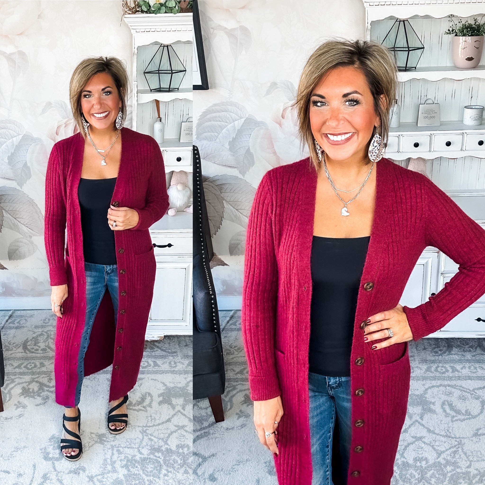 Burning Fire Cardigan