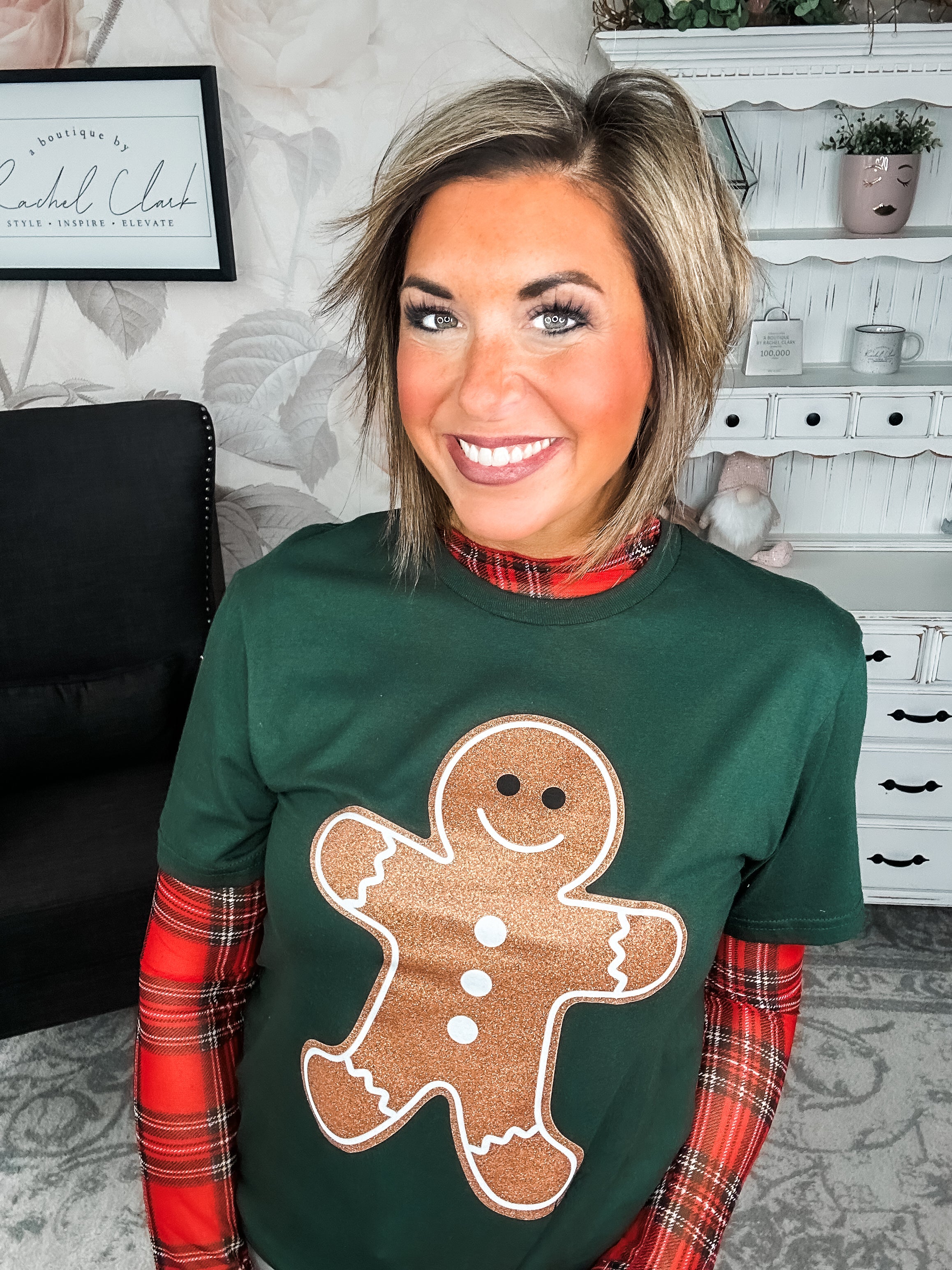 Glitter Gingy Graphic Tee