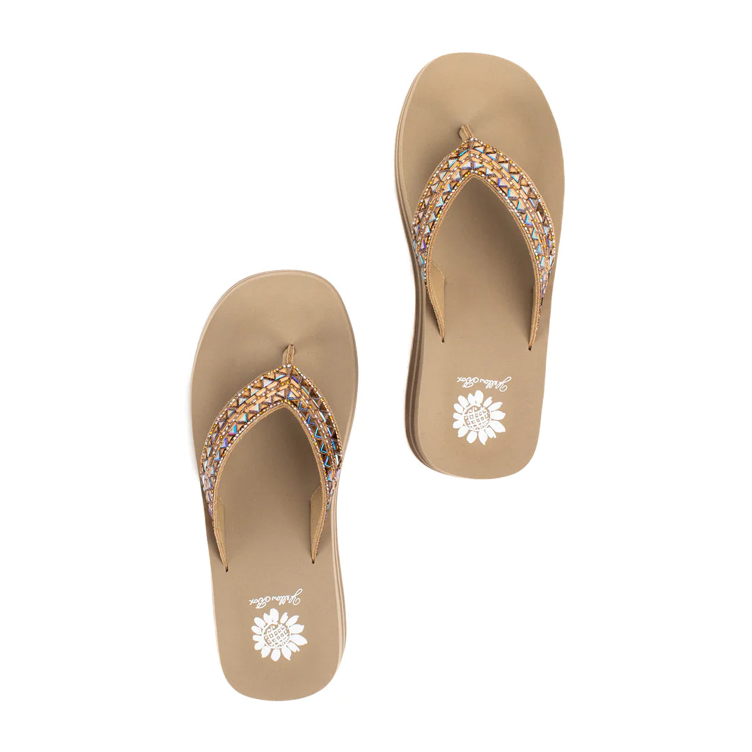 Kaduna Platform Sandal - Taupe