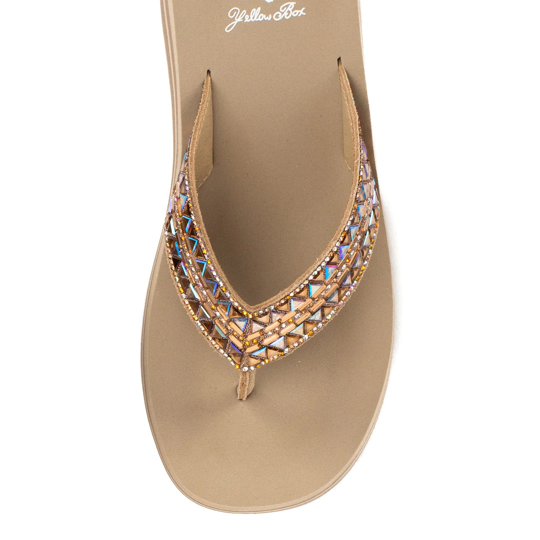 Kaduna Platform Sandal - Taupe