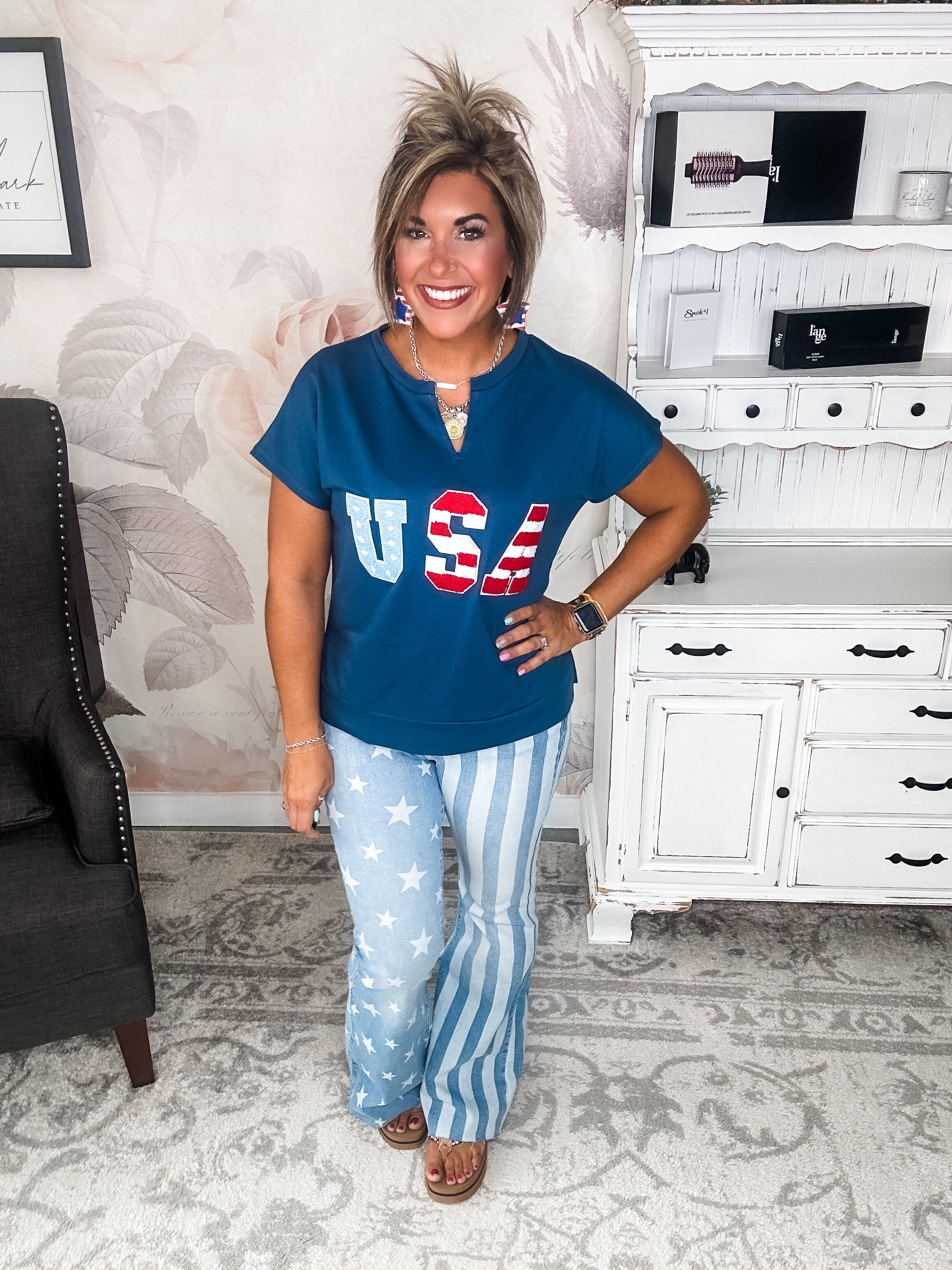 Give Me Liberty Boxy Tee