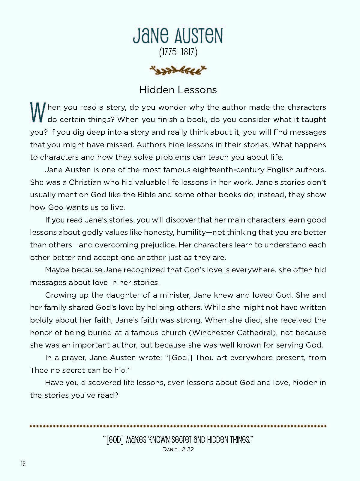 Jane Austen Hidden Lessons