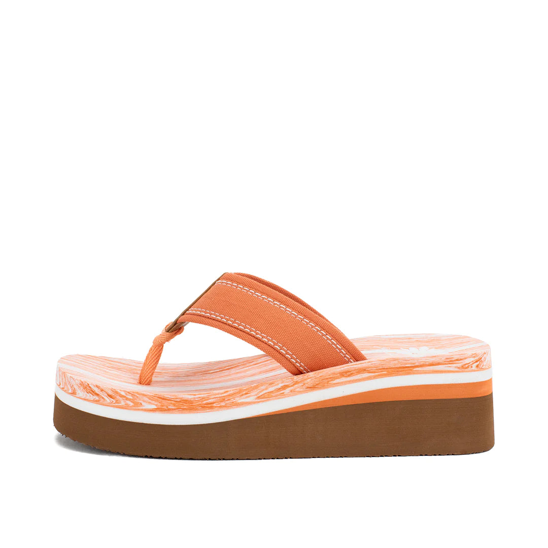 Kartini Platform Sandal - Coral