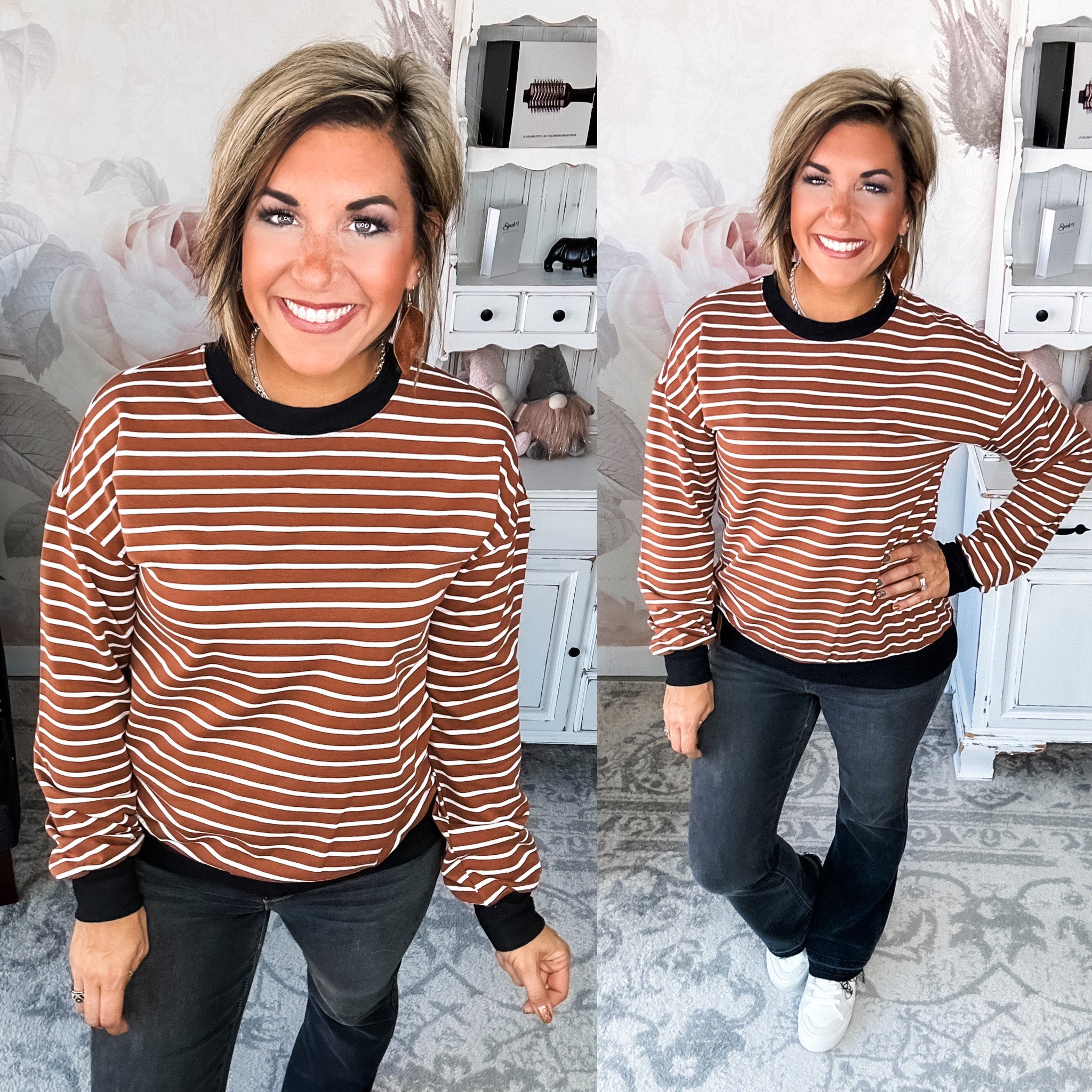 Ampersand Avenue University Pullover - I'm the One