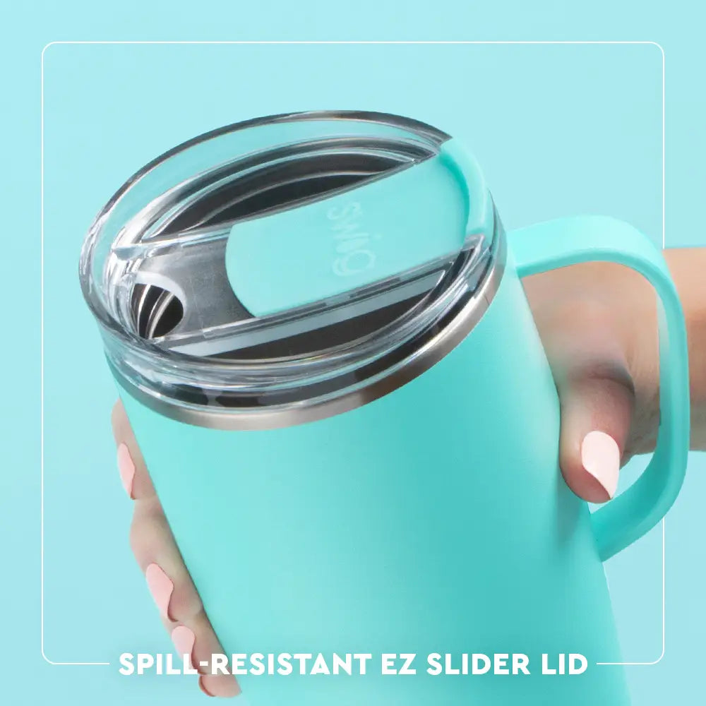 Spill Resistant EZ Slider Lid