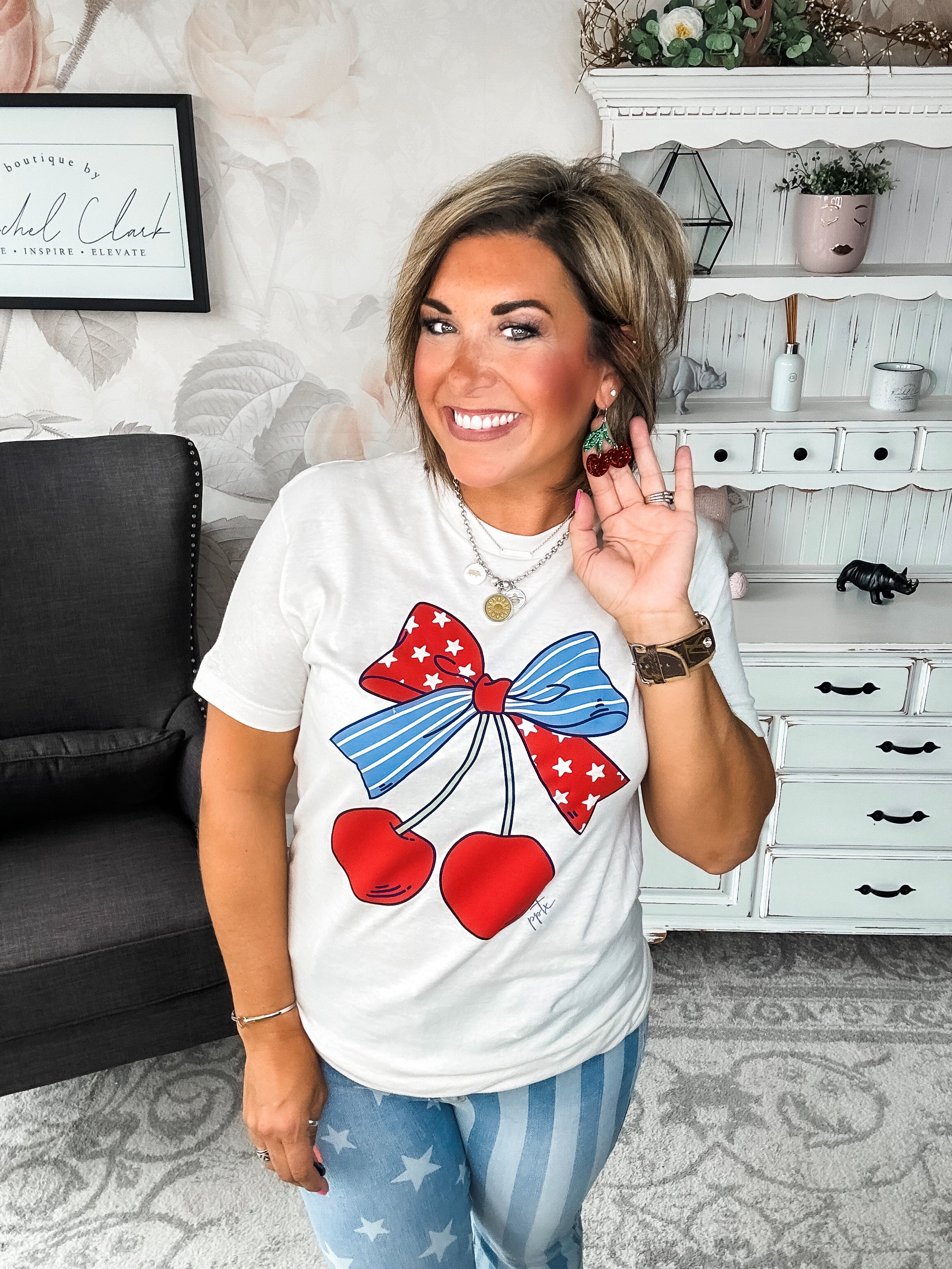 Cherry 'Merica Graphic Tee