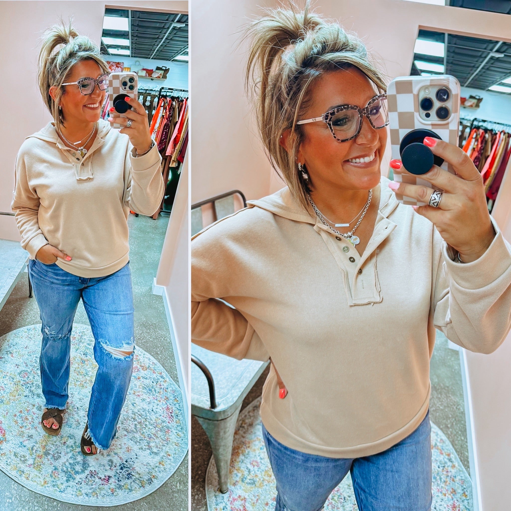 Get Me Through It All Hooded Pullover