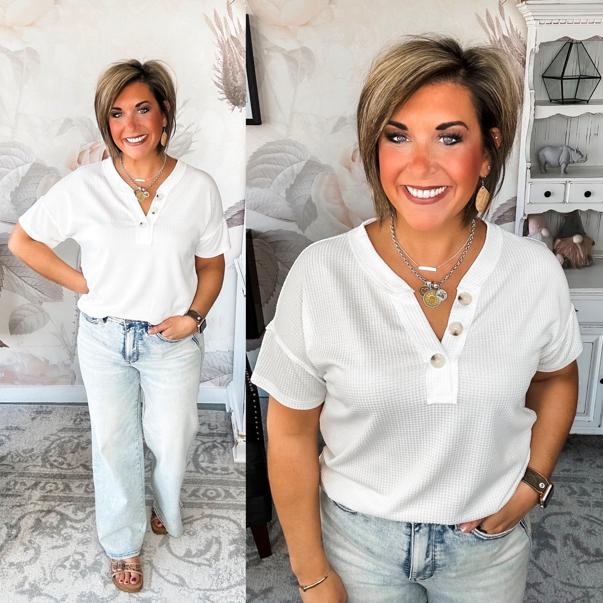 Beautiful Story Top - Ivory