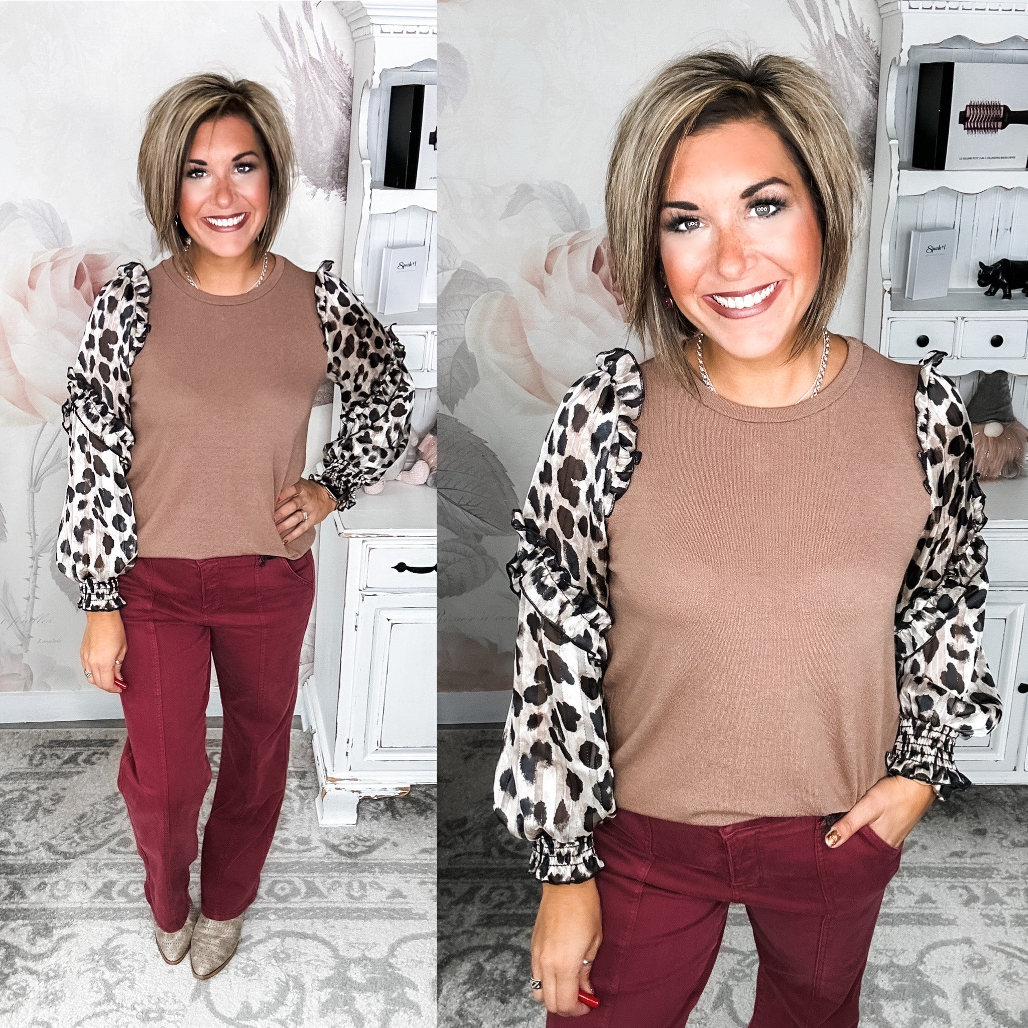 Tell Me You Need Me Top - Mocha