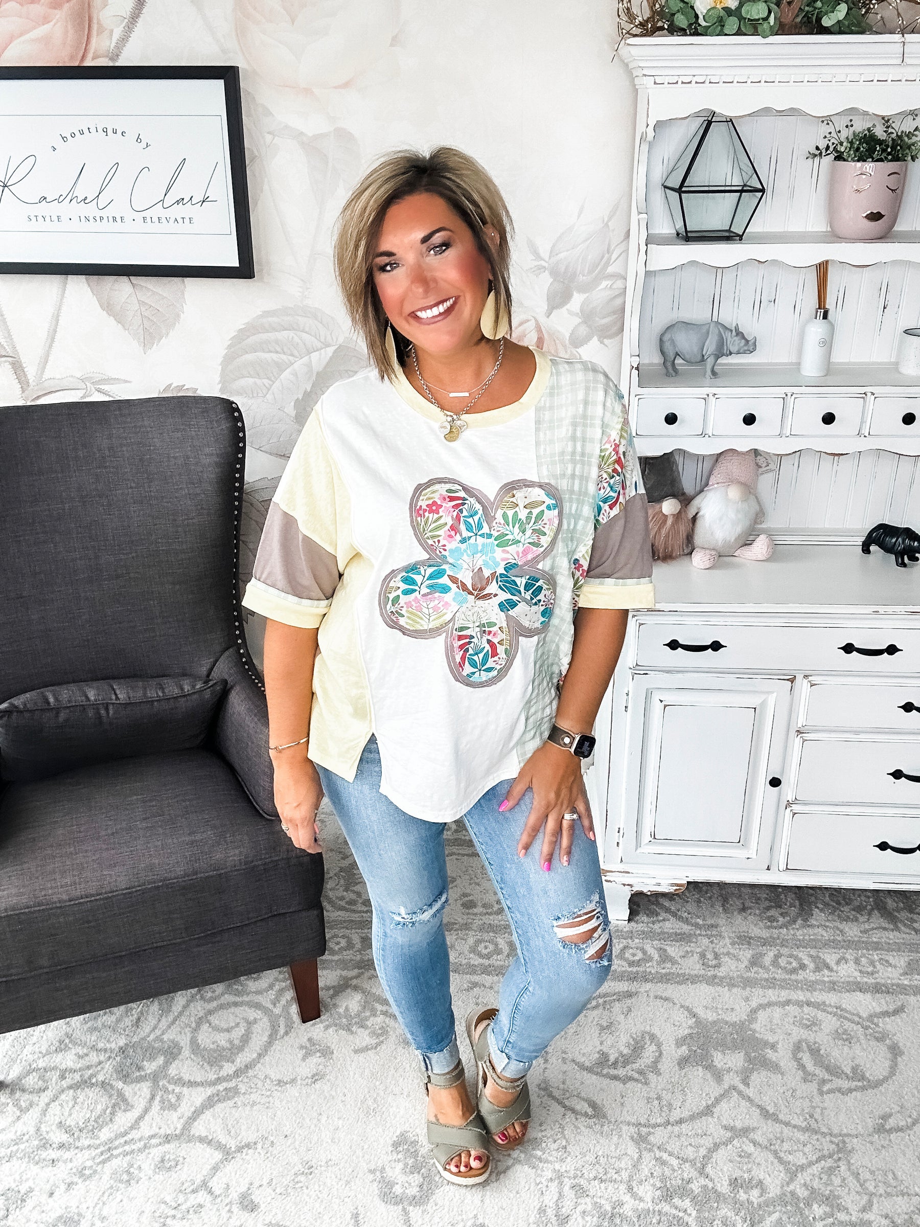Anything Goes Girl Tunic Top