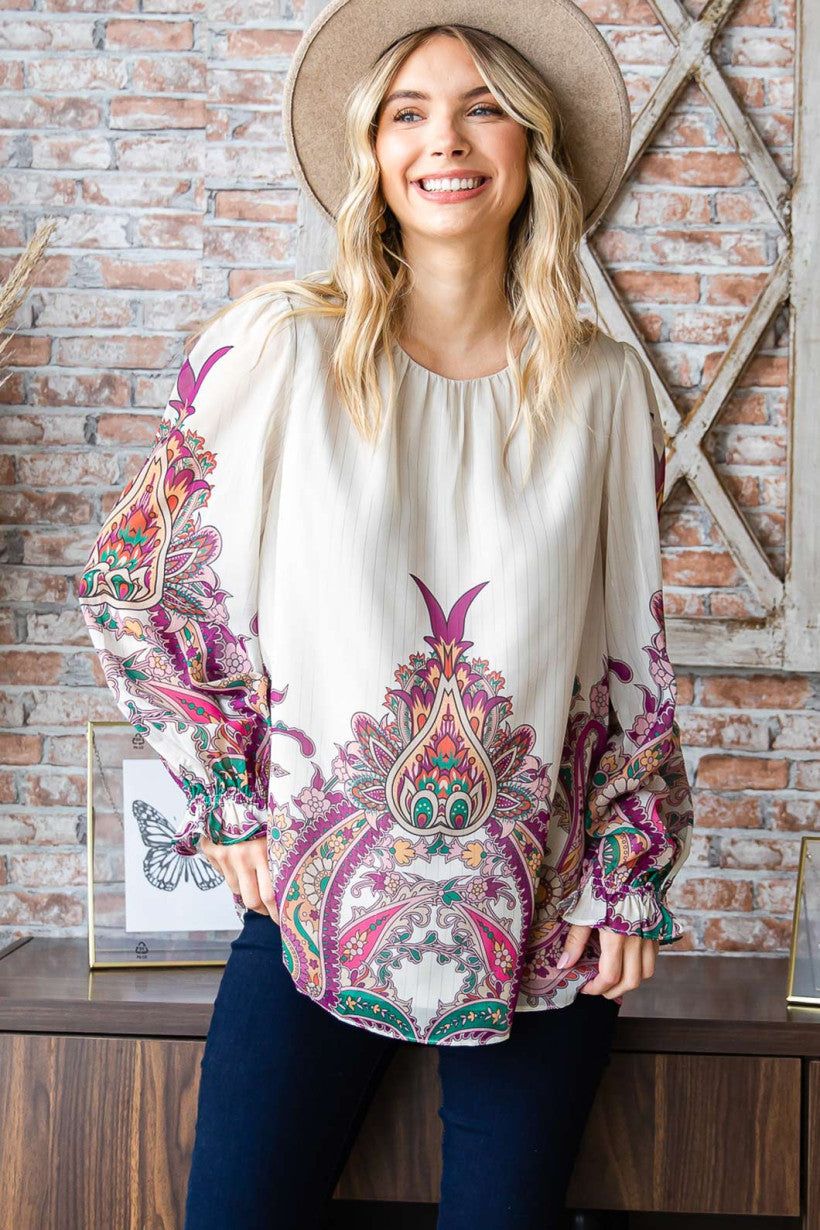 Stop Time Blouse