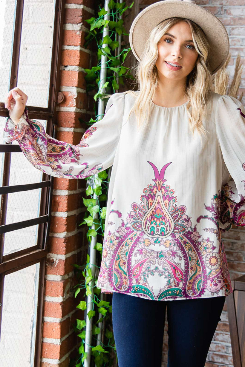 Stop Time Blouse