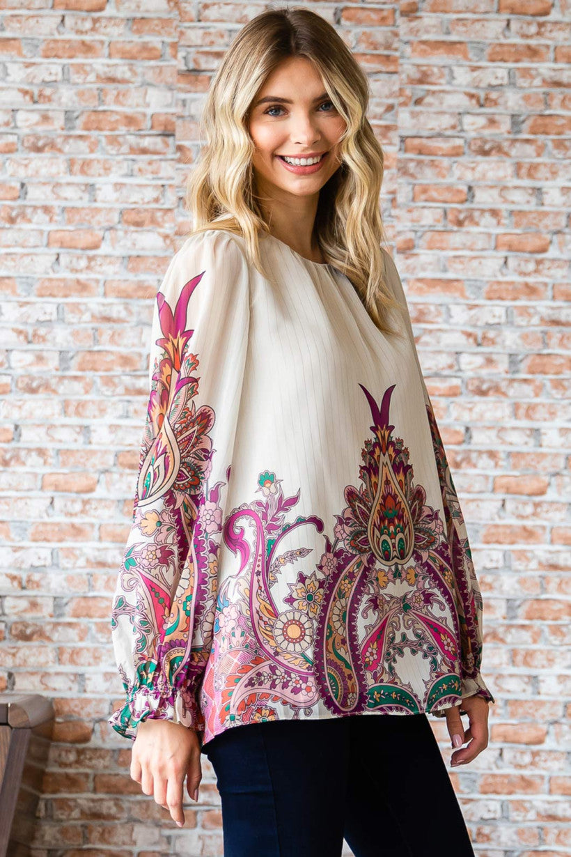 Stop Time Blouse