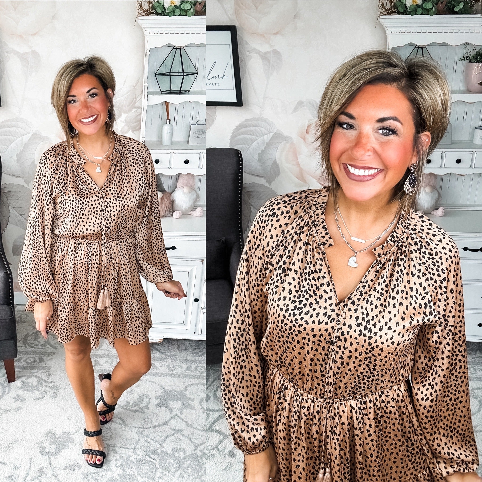 You're On It Ruffle Dress