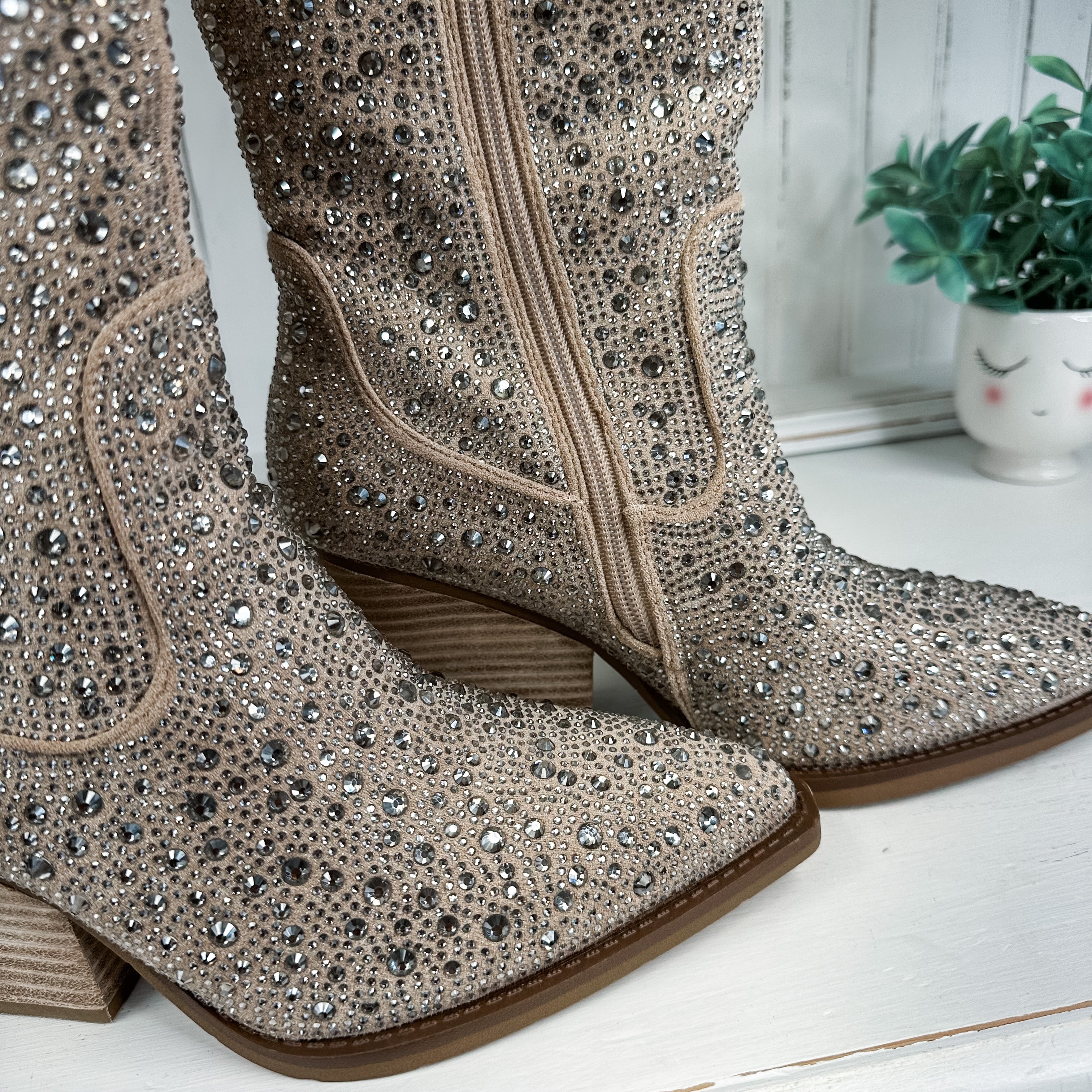 Kady Tall Boot - Taupe