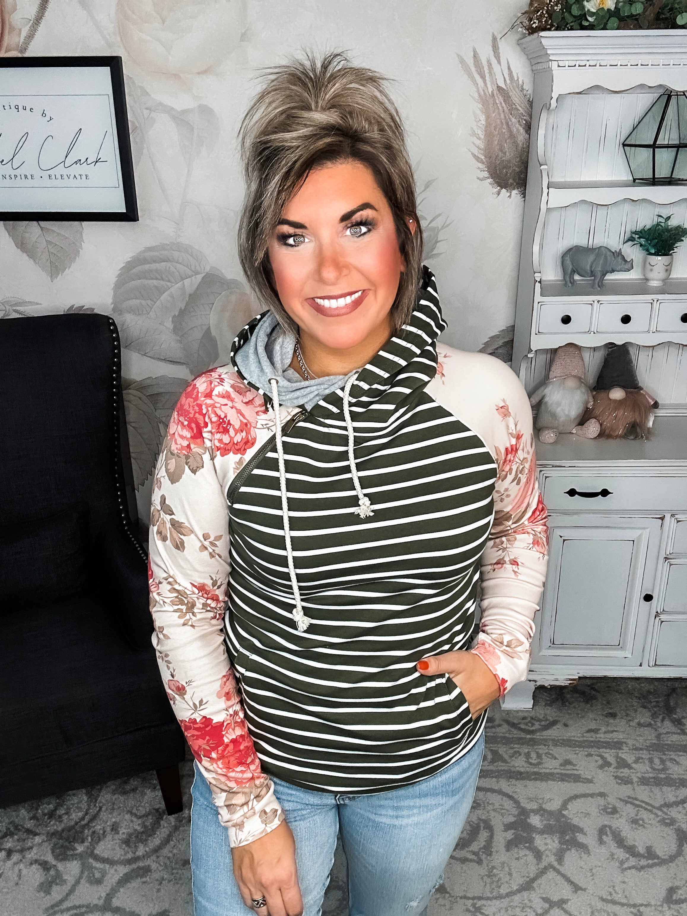 Ampersand Avenue - Doublehood™ Sweatshirt - Harvest Hues