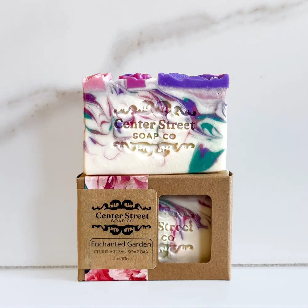 Enchanted Garden Handmade Soap Bar