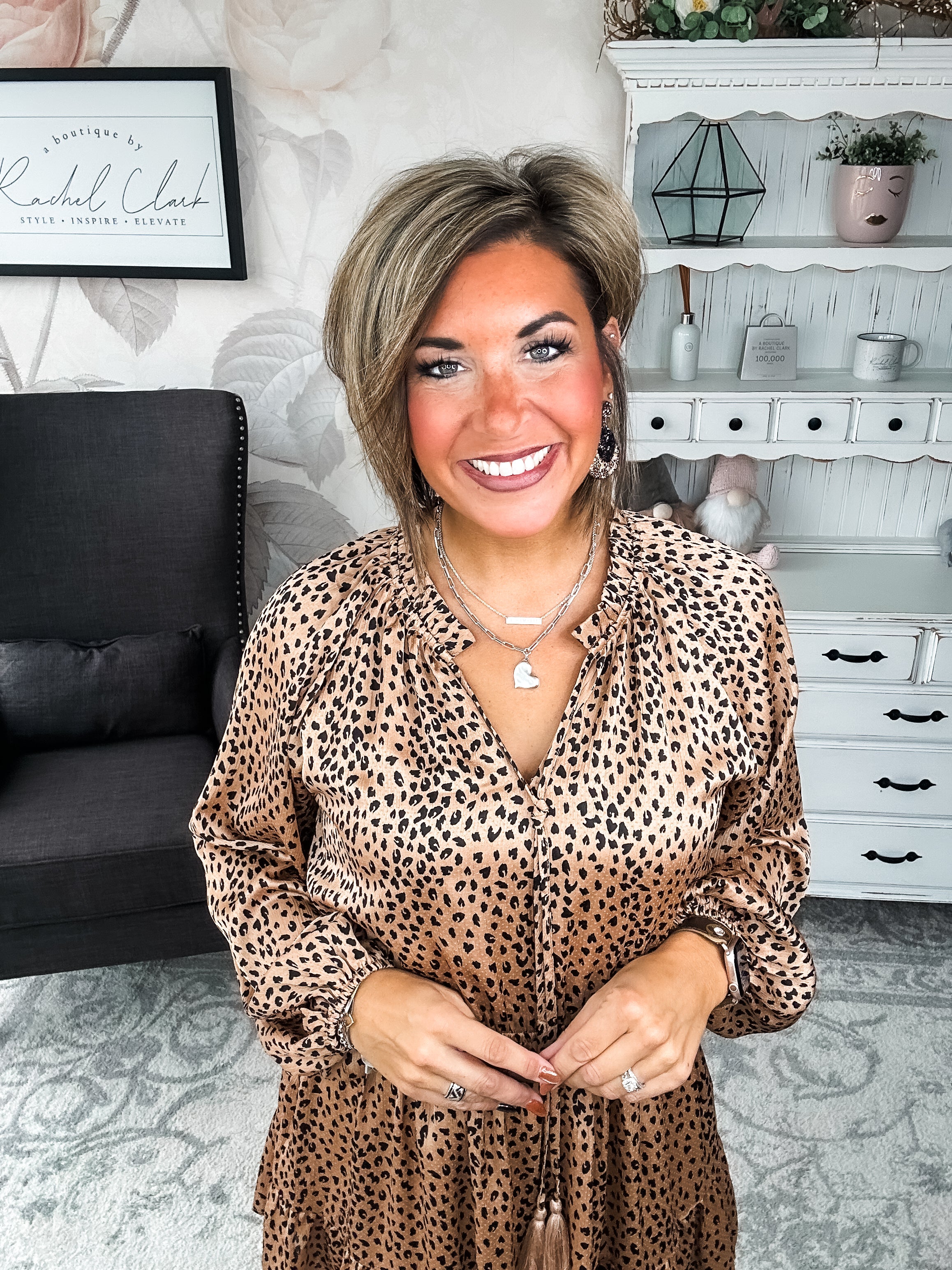 You're On It Ruffle Dress