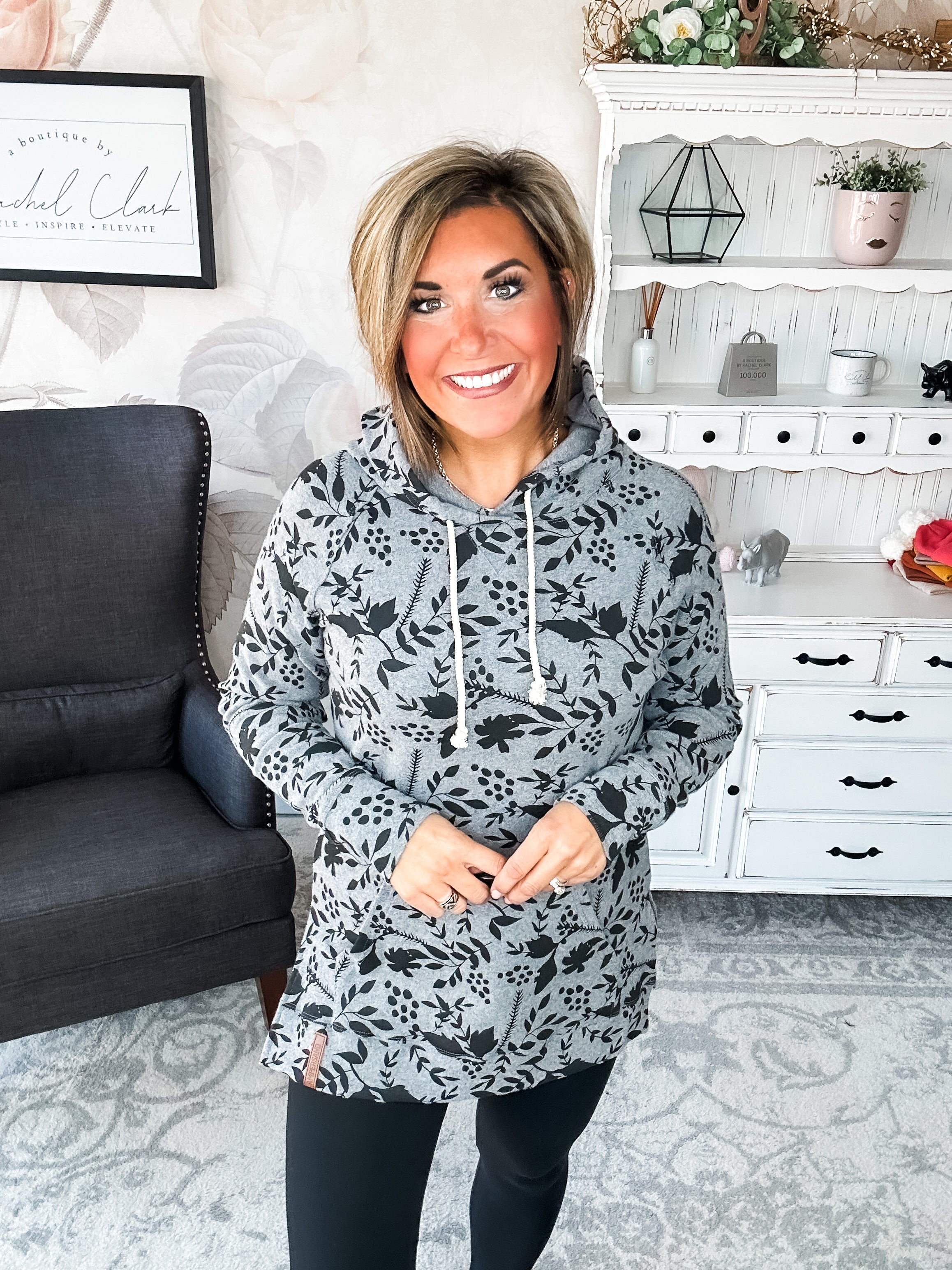 Ampersand Avenue SideSlit Hoodie - Make Your Move