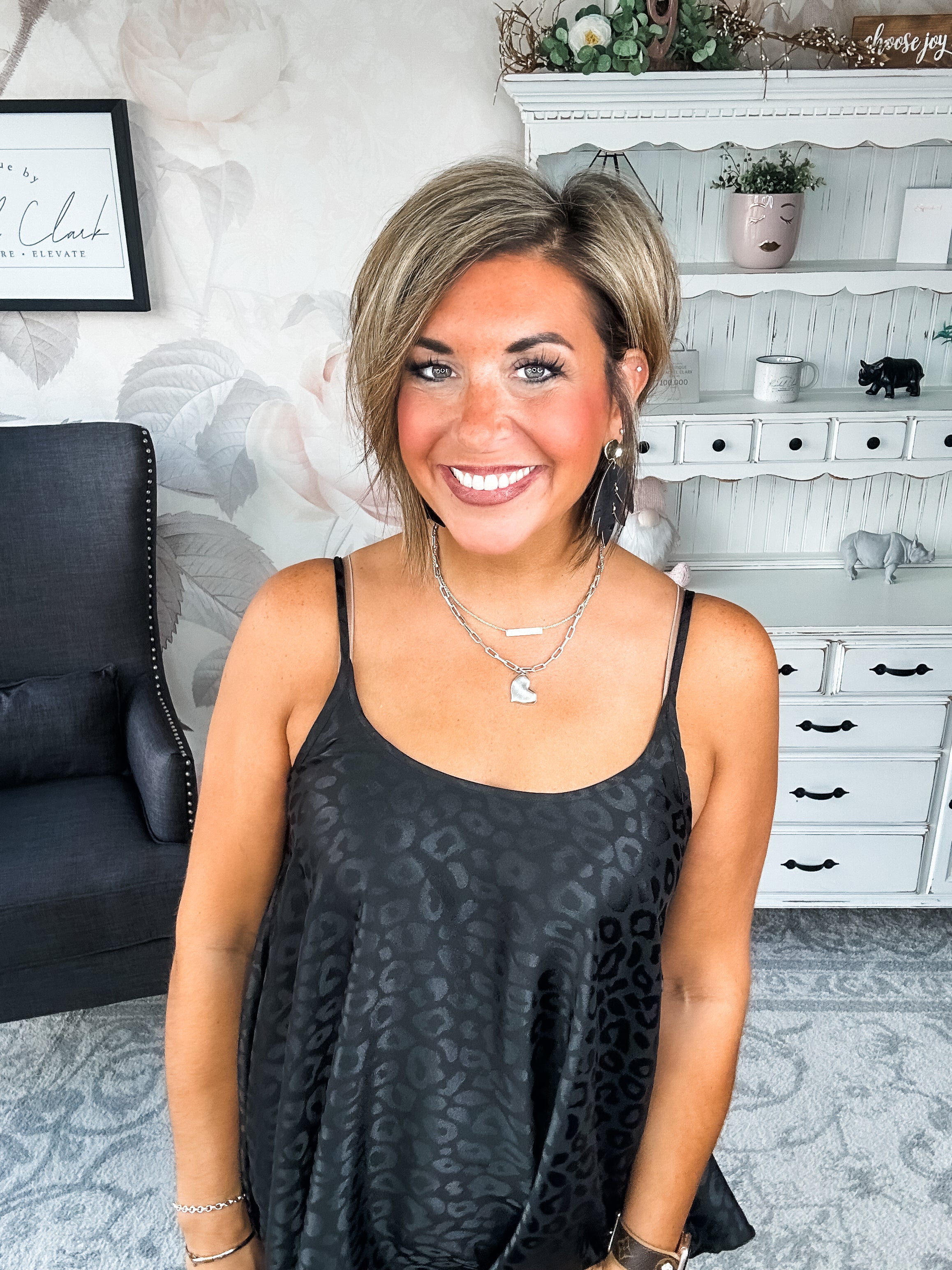 Remember Your Heart Tank - Black