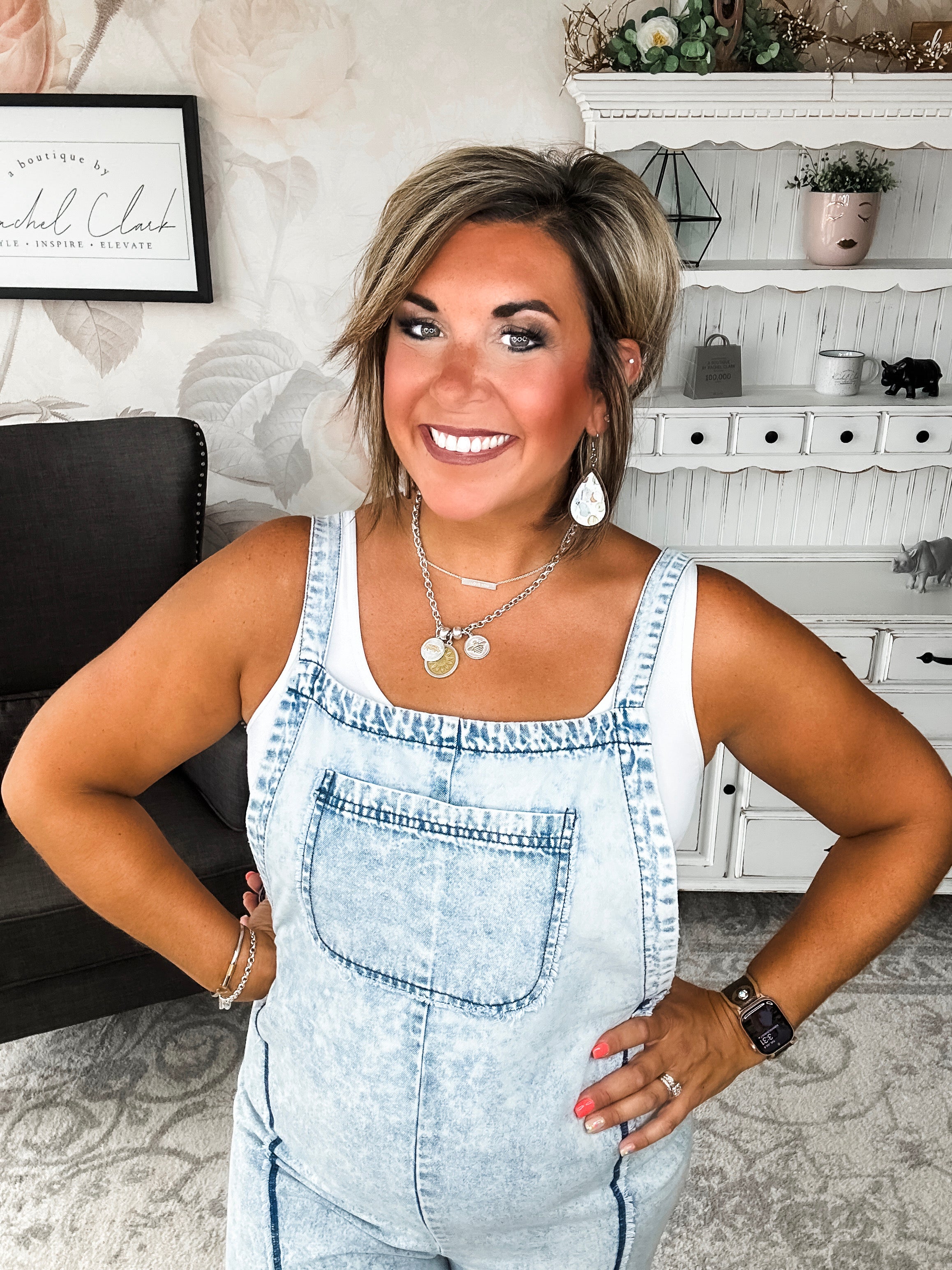Repeat The Past Denim Jumpsuit Overalls