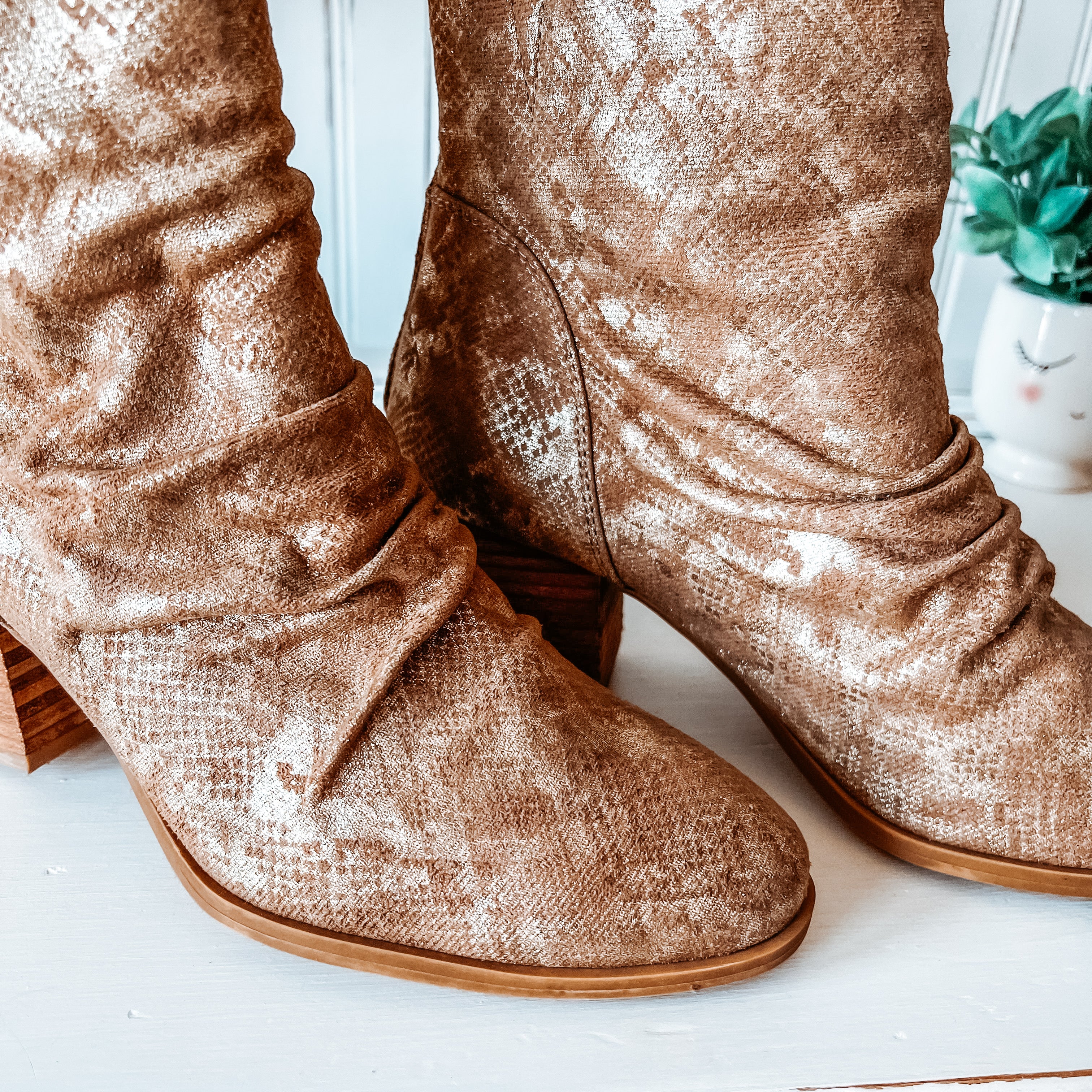 Preston Boot - Taupe Snake