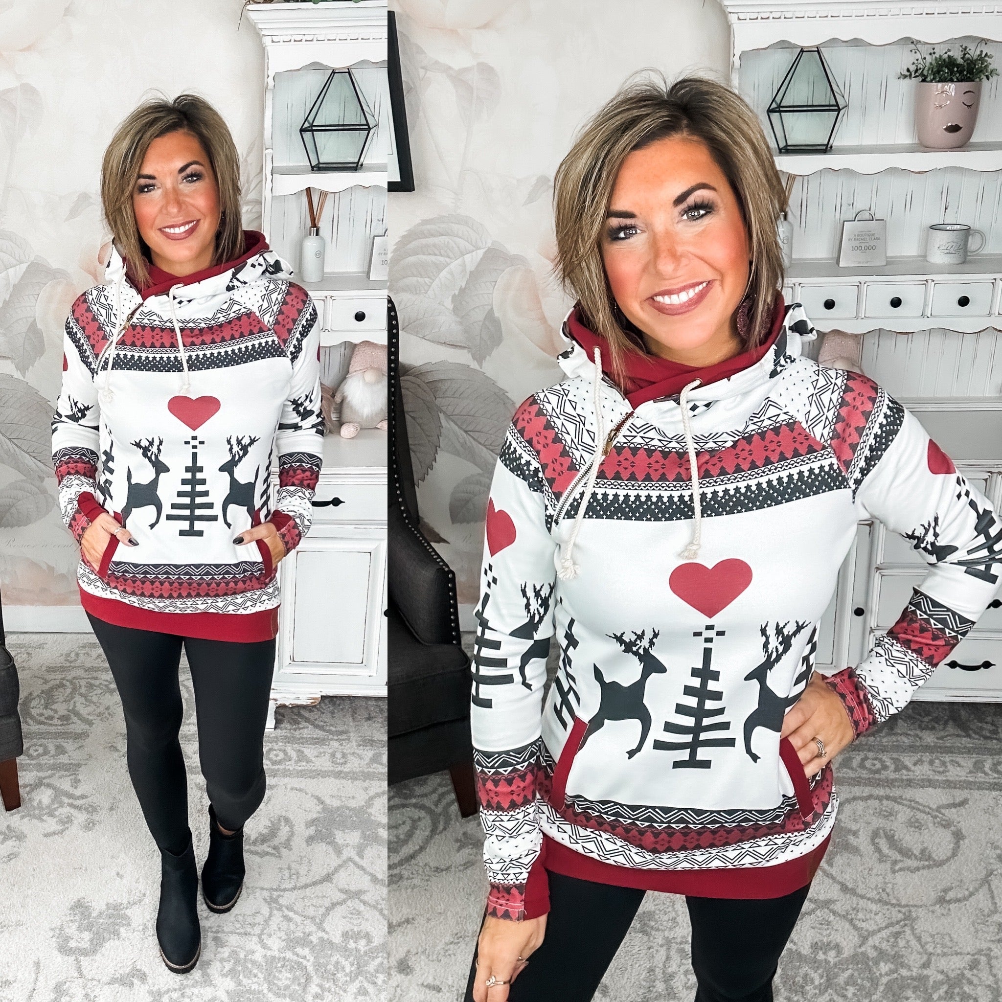 Ampersand Avenue - Doublehood™ Sweatshirt - Winter Wonderland