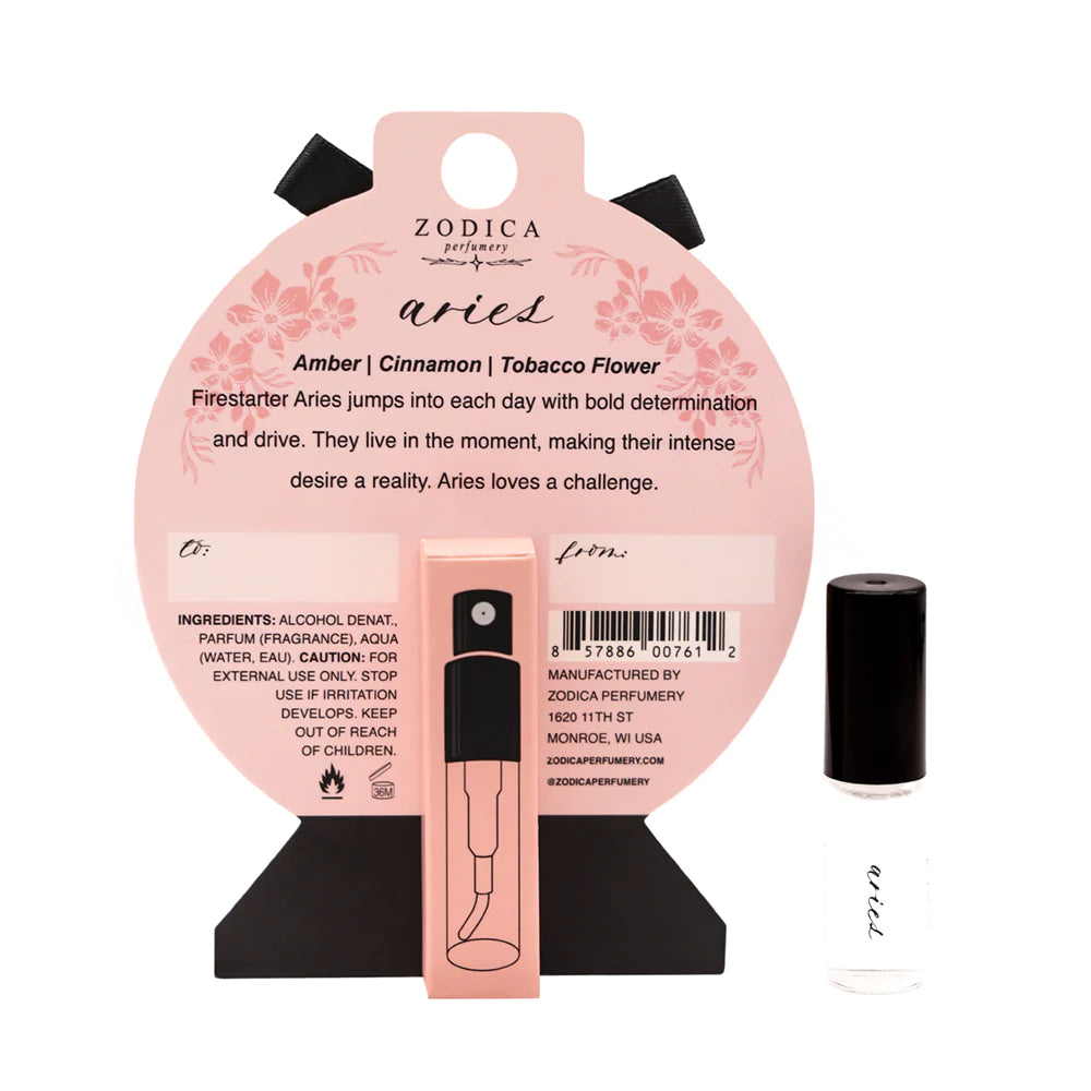Zodica Perfumery - Perfumette Card 2ml .05oz