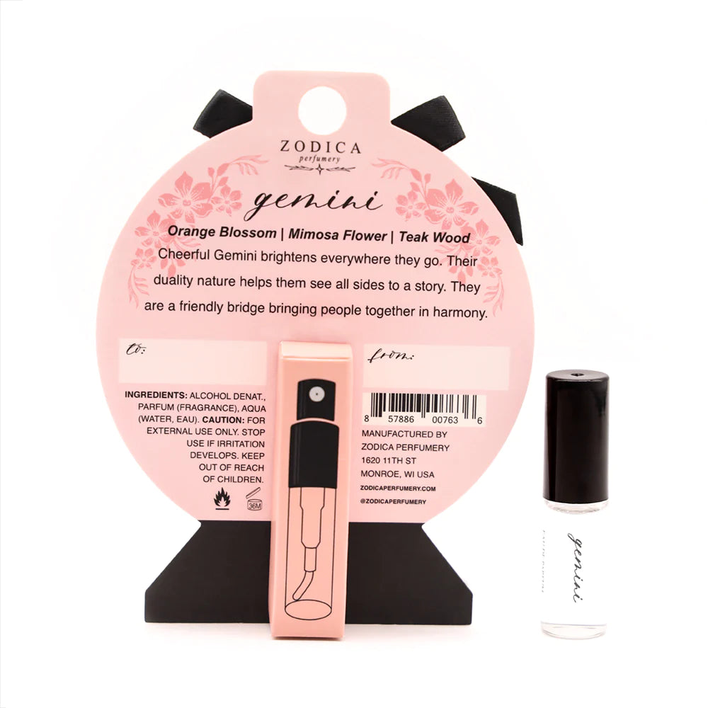 Zodica Perfumery - Perfumette Card 2ml .05oz