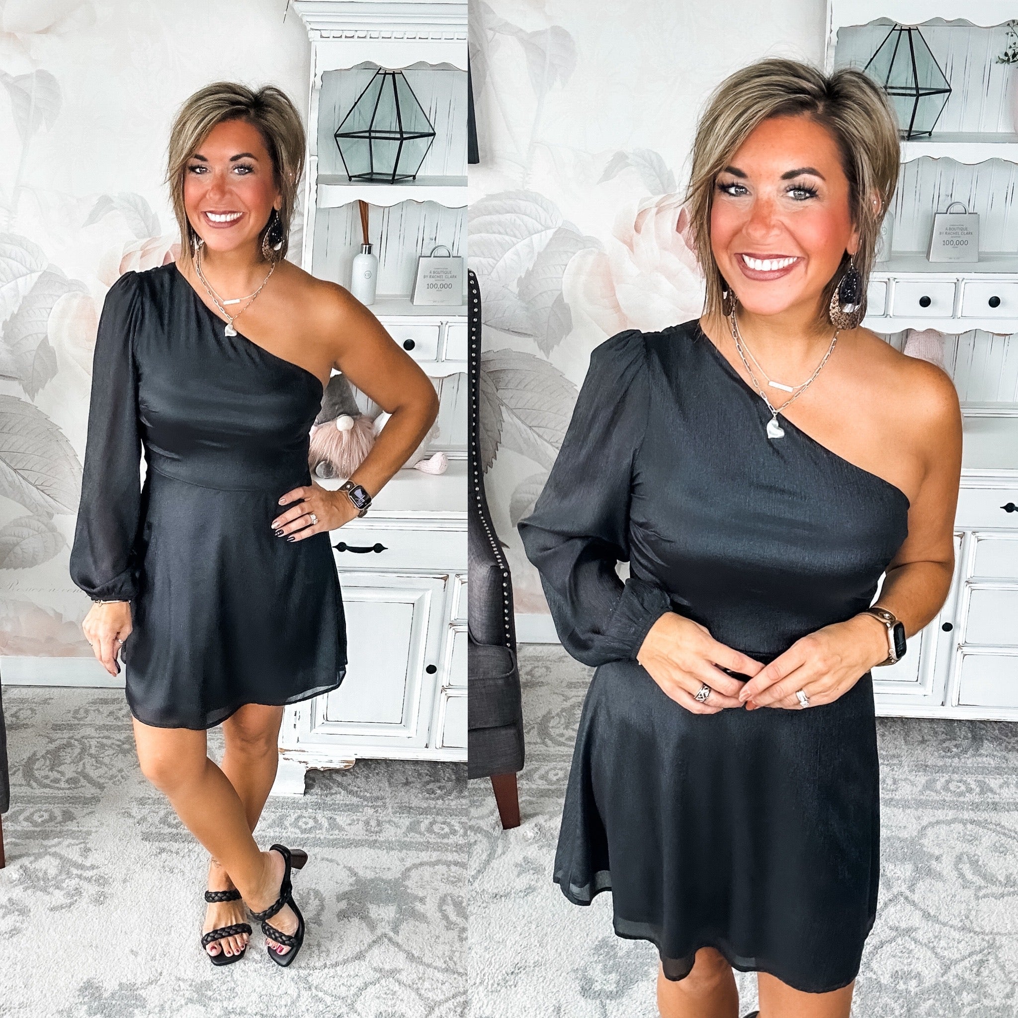 Pretty on Point Dress - Black