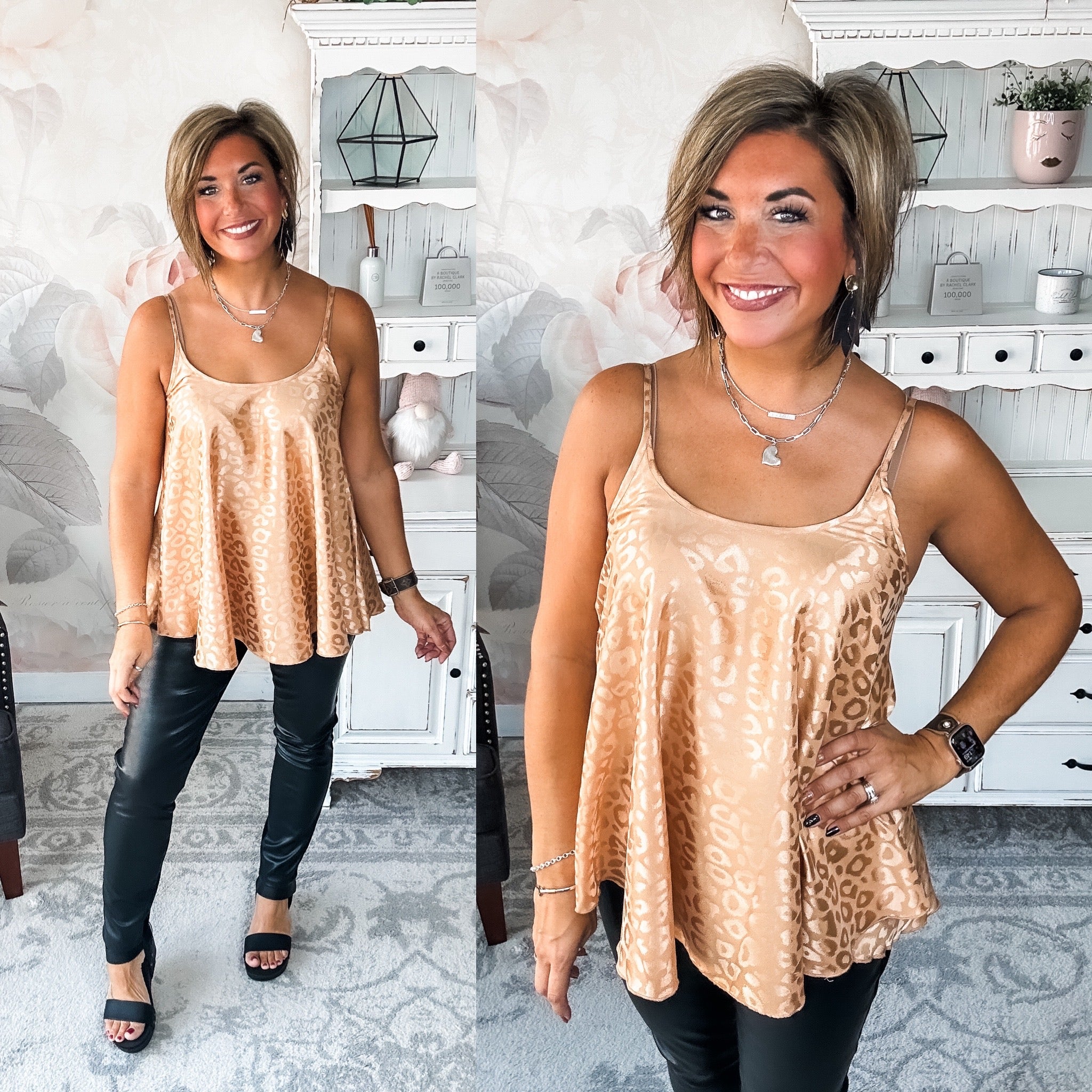 Remember Your Heart Tank - Rose Gold