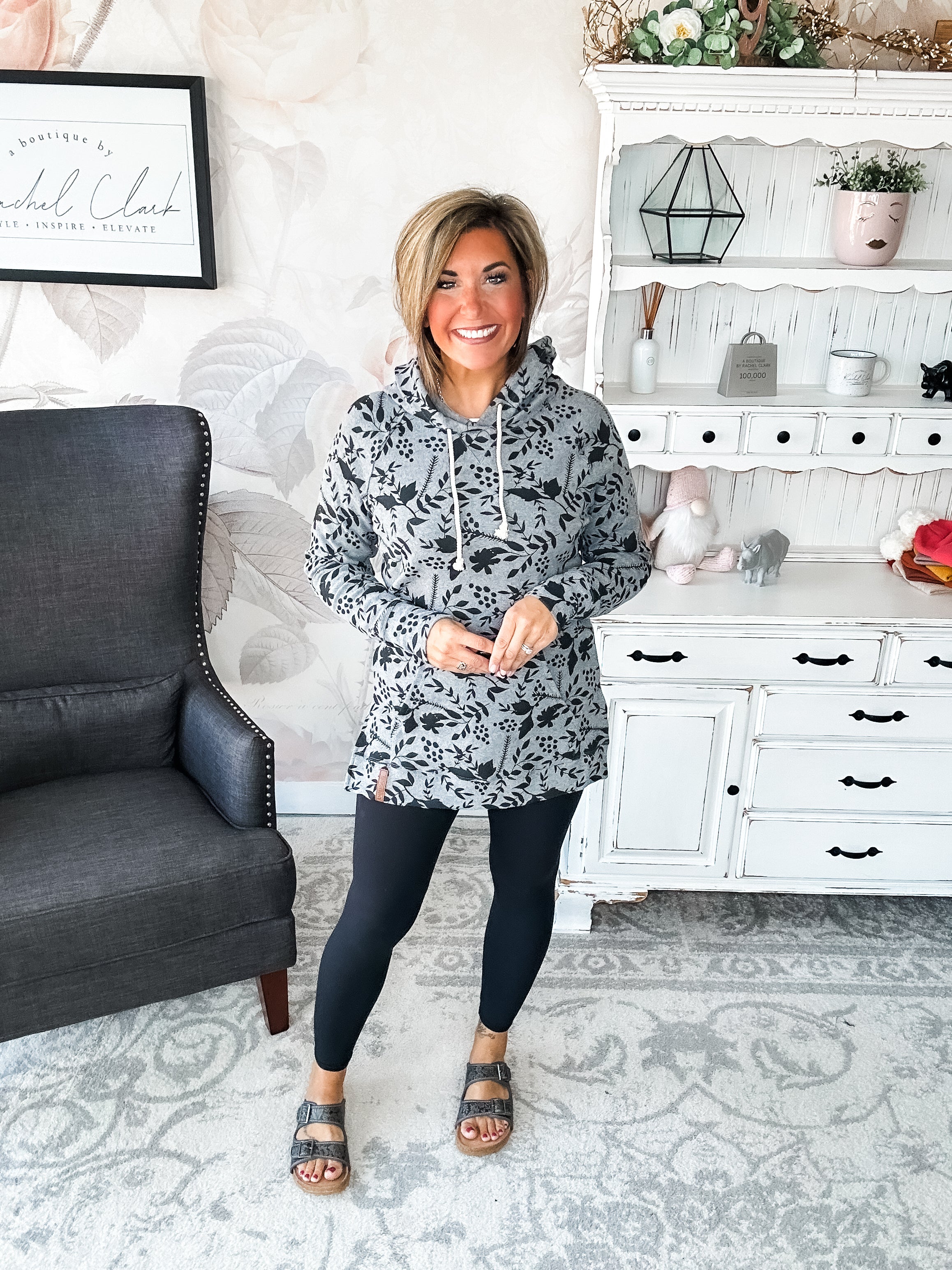 Ampersand Avenue SideSlit Hoodie - Make Your Move