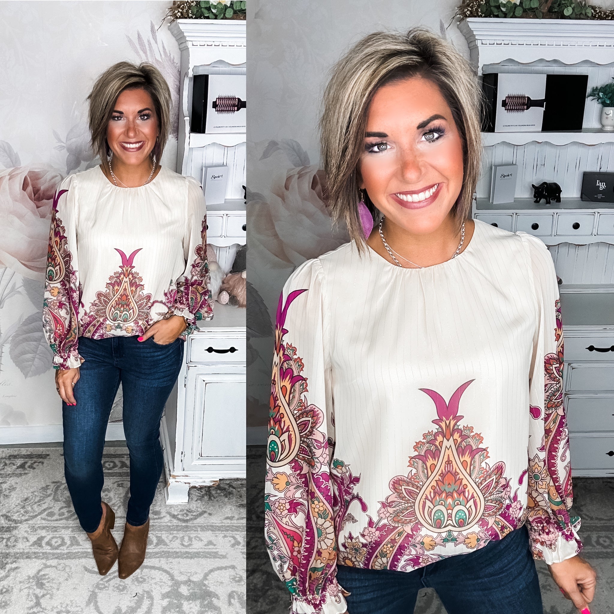 Stop Time Blouse