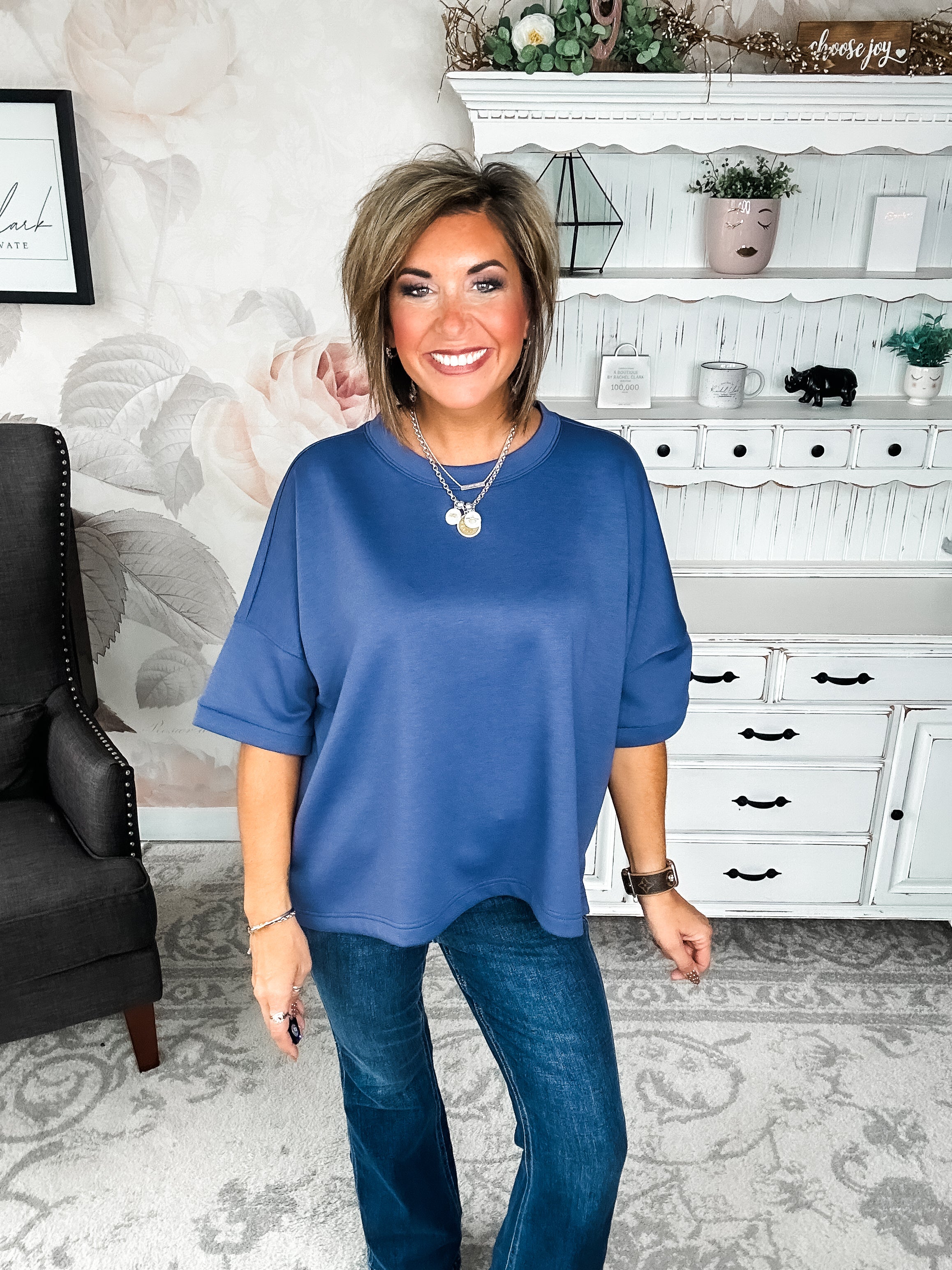 Nightfall Nomad Pullover - Blue Indigo