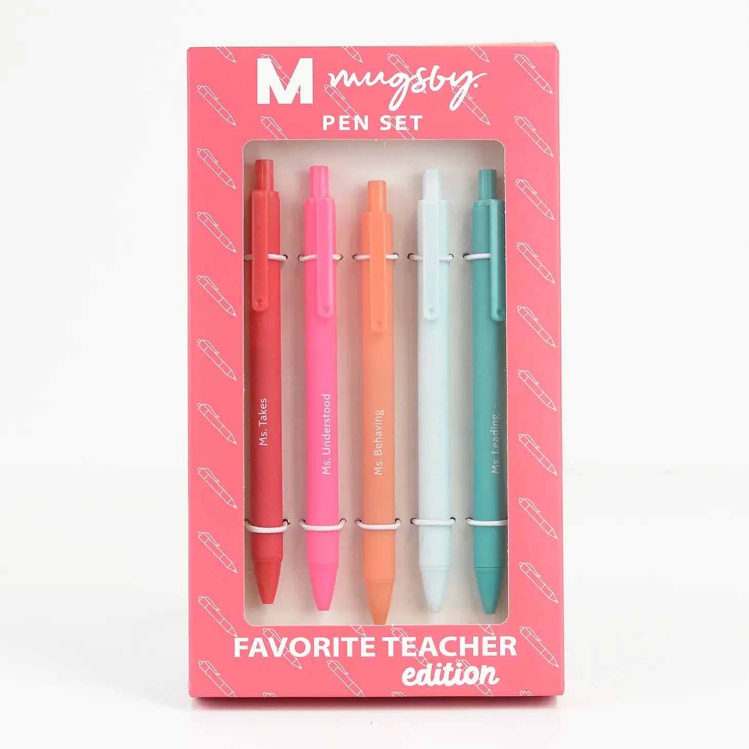 Mugsby Pen Set
Favorite Teacher Edition