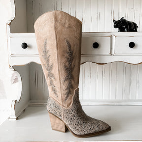 Addie Tall Boot - Taupe