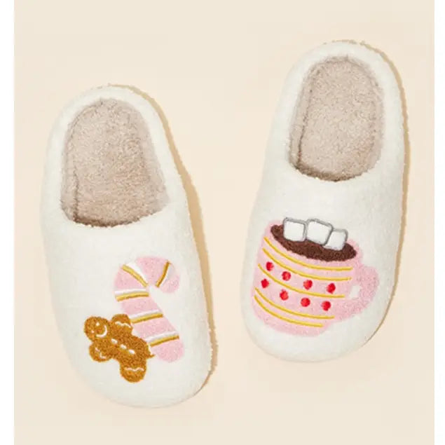 BLACK FRIDAY EXCLUSIVE - Hot Chocolate Fuzzy Fleece Slipper