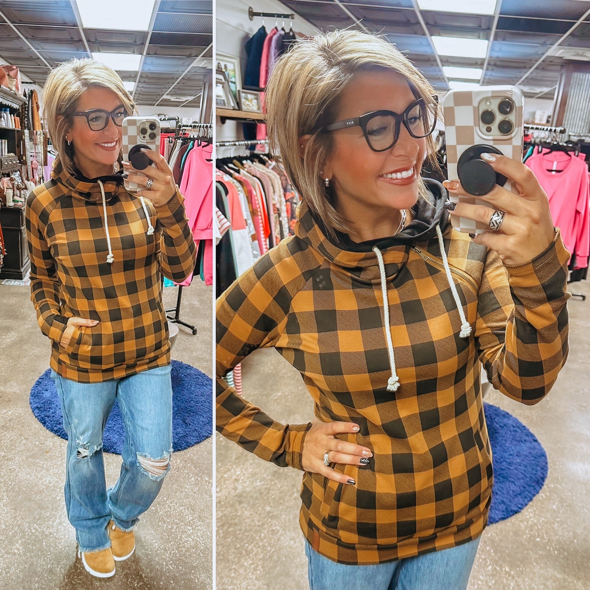 Ampersand Avenue - Doublehood™ Sweatshirt - Hold on Me