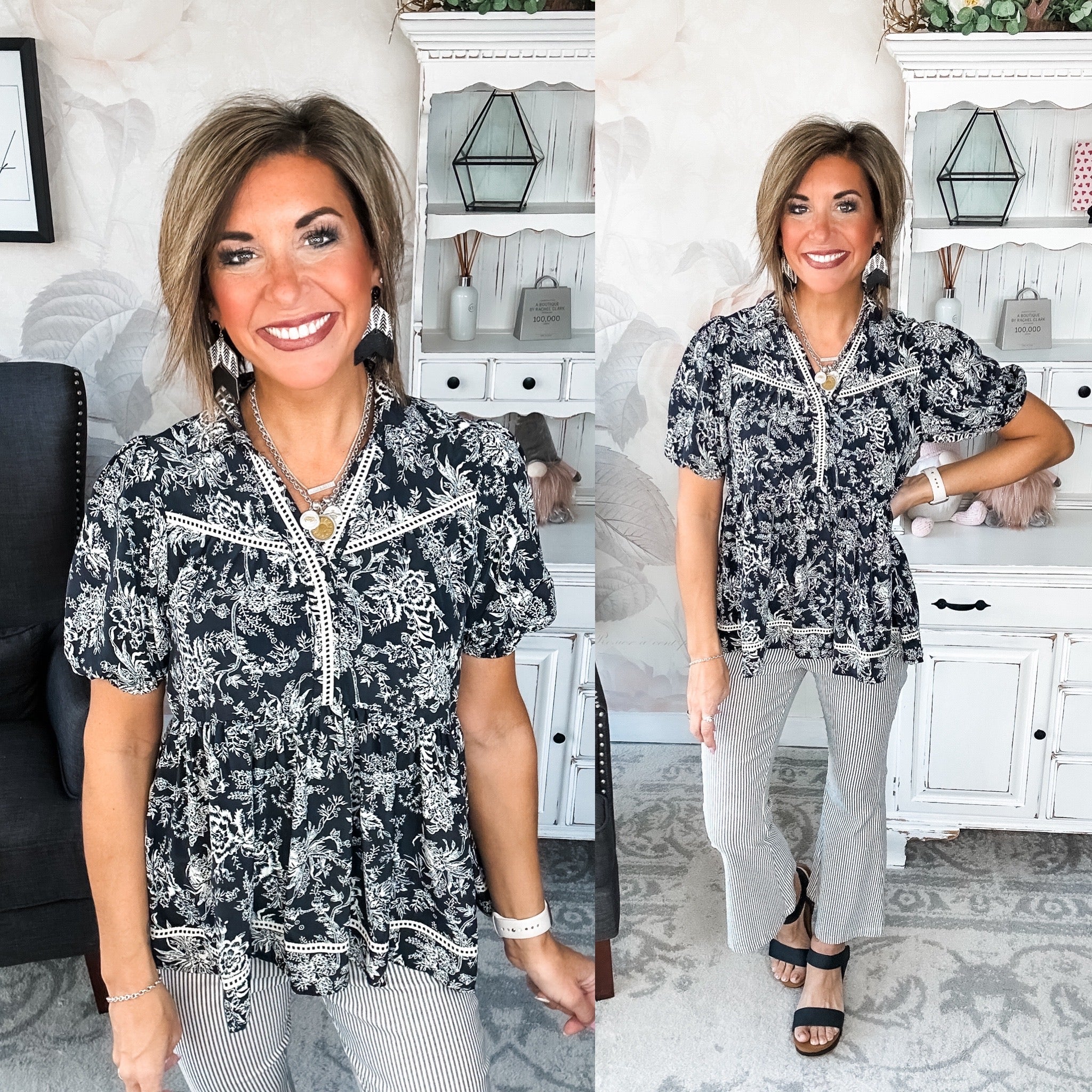 Dancing Through The Fire Blouse