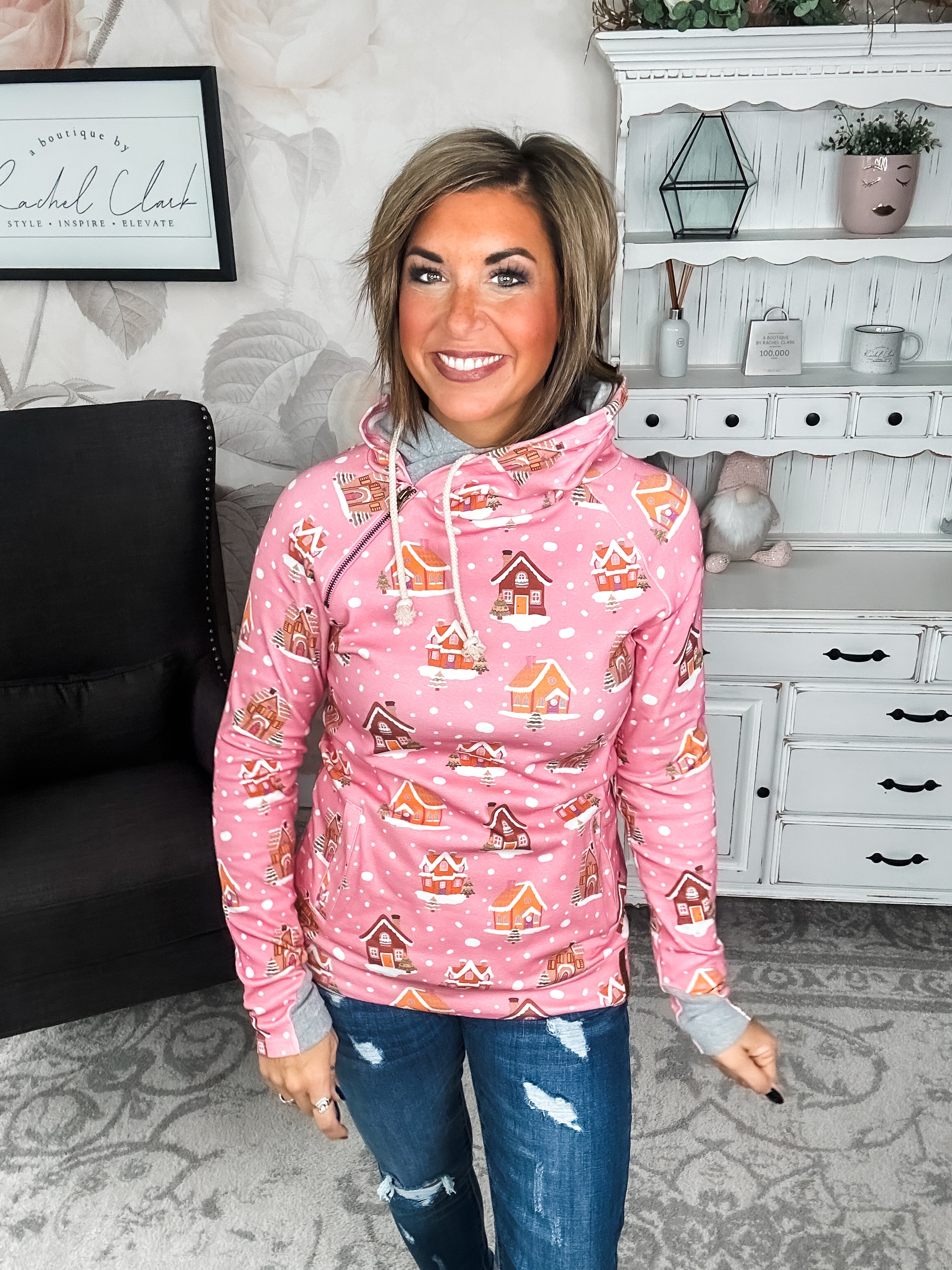 Ampersand Avenue - Doublehood™ Sweatshirt - Sugar & Spice