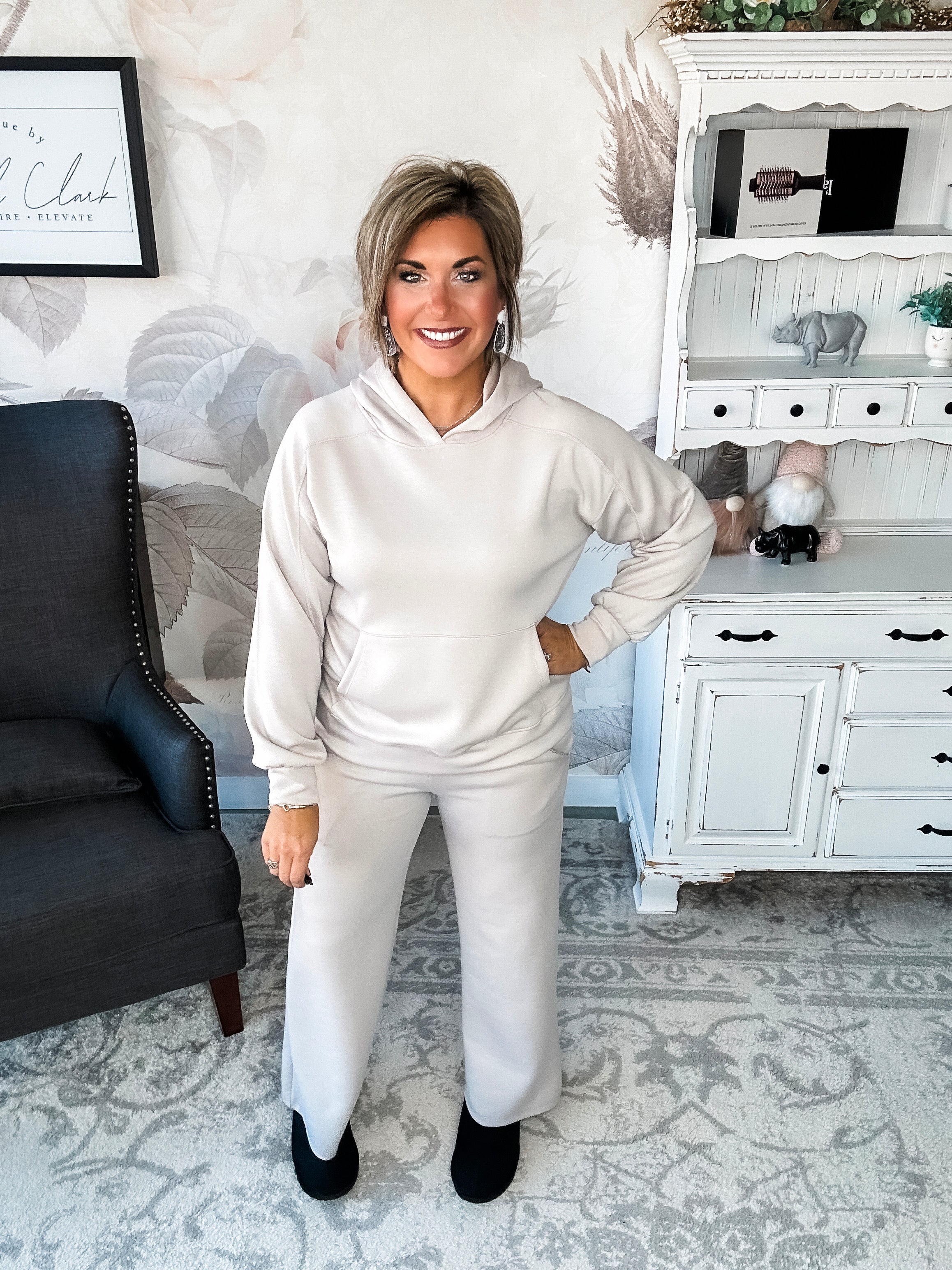 Charmed On The Weekend Hoodie - Grey