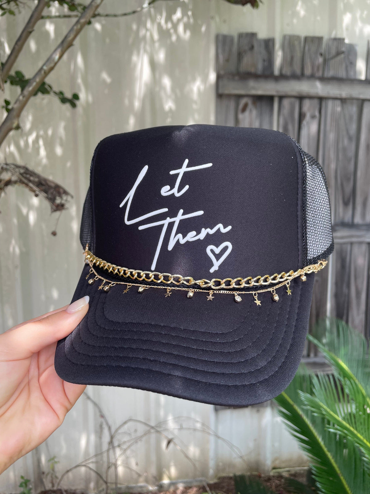 Let Them Black Trucker Hat *ONLINE EXCLUSIVE*